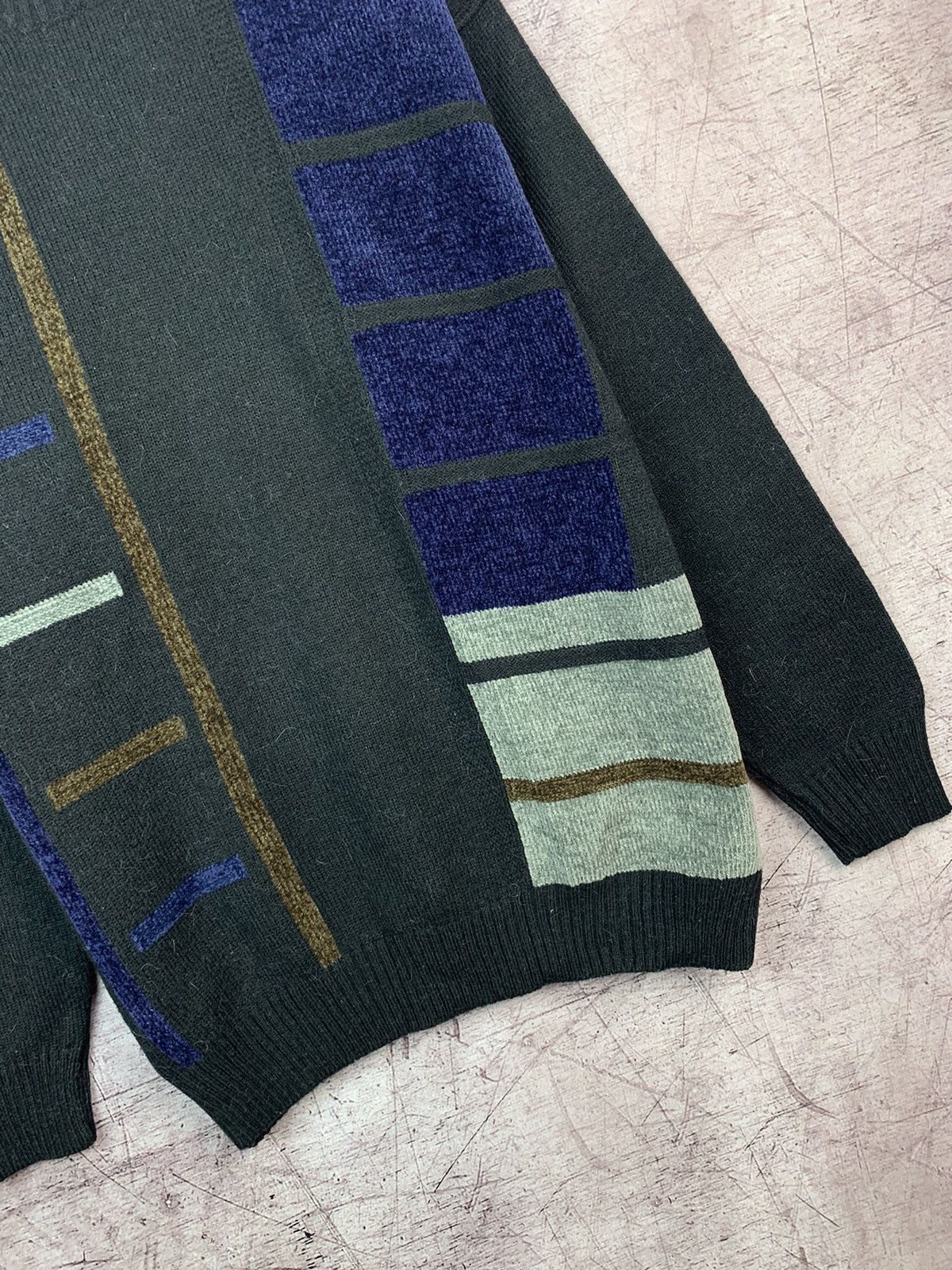 Roberto Cavalli 90s Vintage Renato Cavalli Coloured Mens Sweater Size US M / EU 48-50 / 2 - 3 Thumbnail