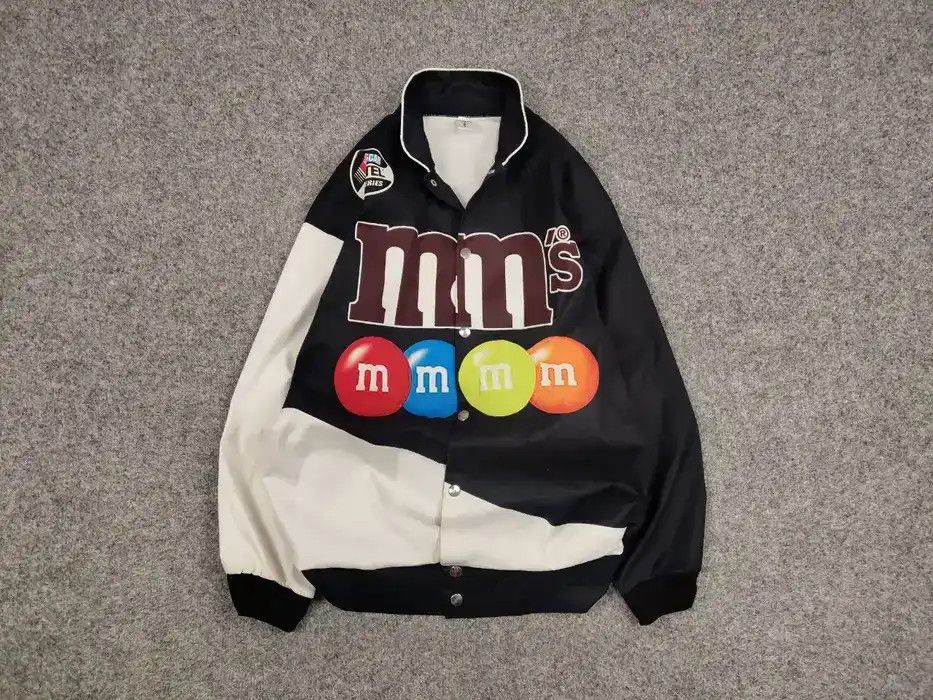 NASCAR Vintage 90's M&M'S x Nascar Nextel cup series Light Jacket Size US S / EU 44-46 / 1 - 1 Thumbnail
