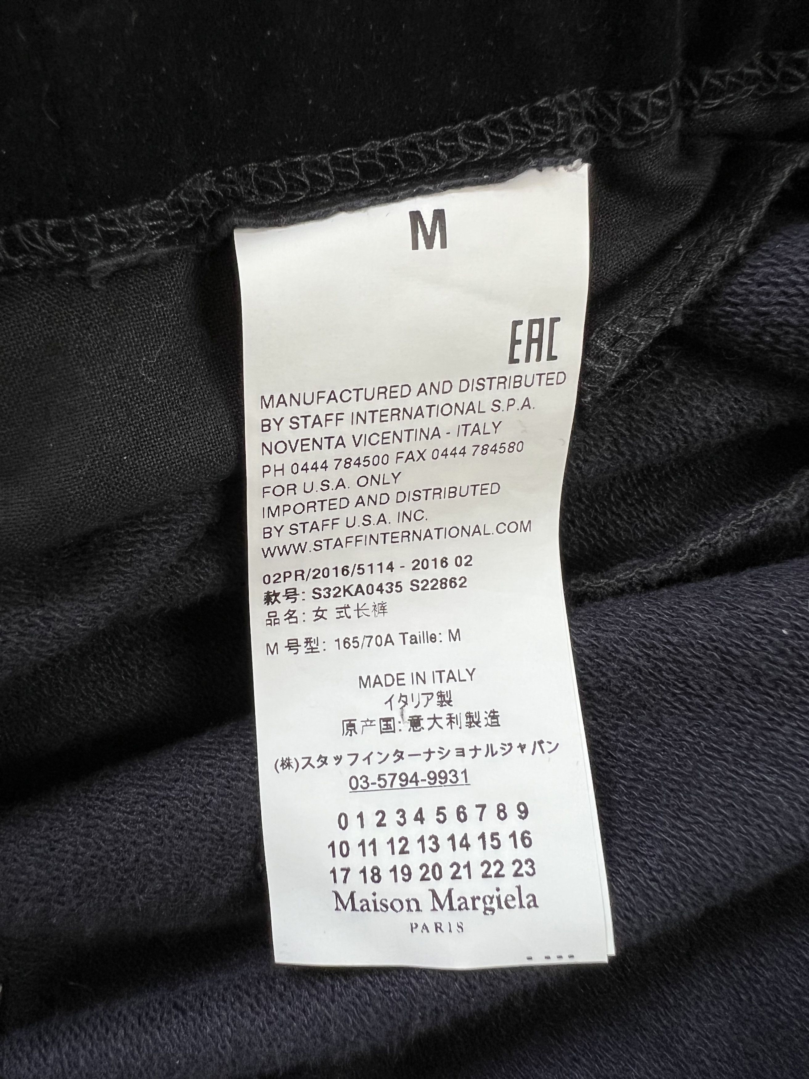 Maison Margiela ⚡️QUICK SALE⚡️2016 Maison Margiela 6 Velvet Pants Trousers Size 29" - 4 Thumbnail