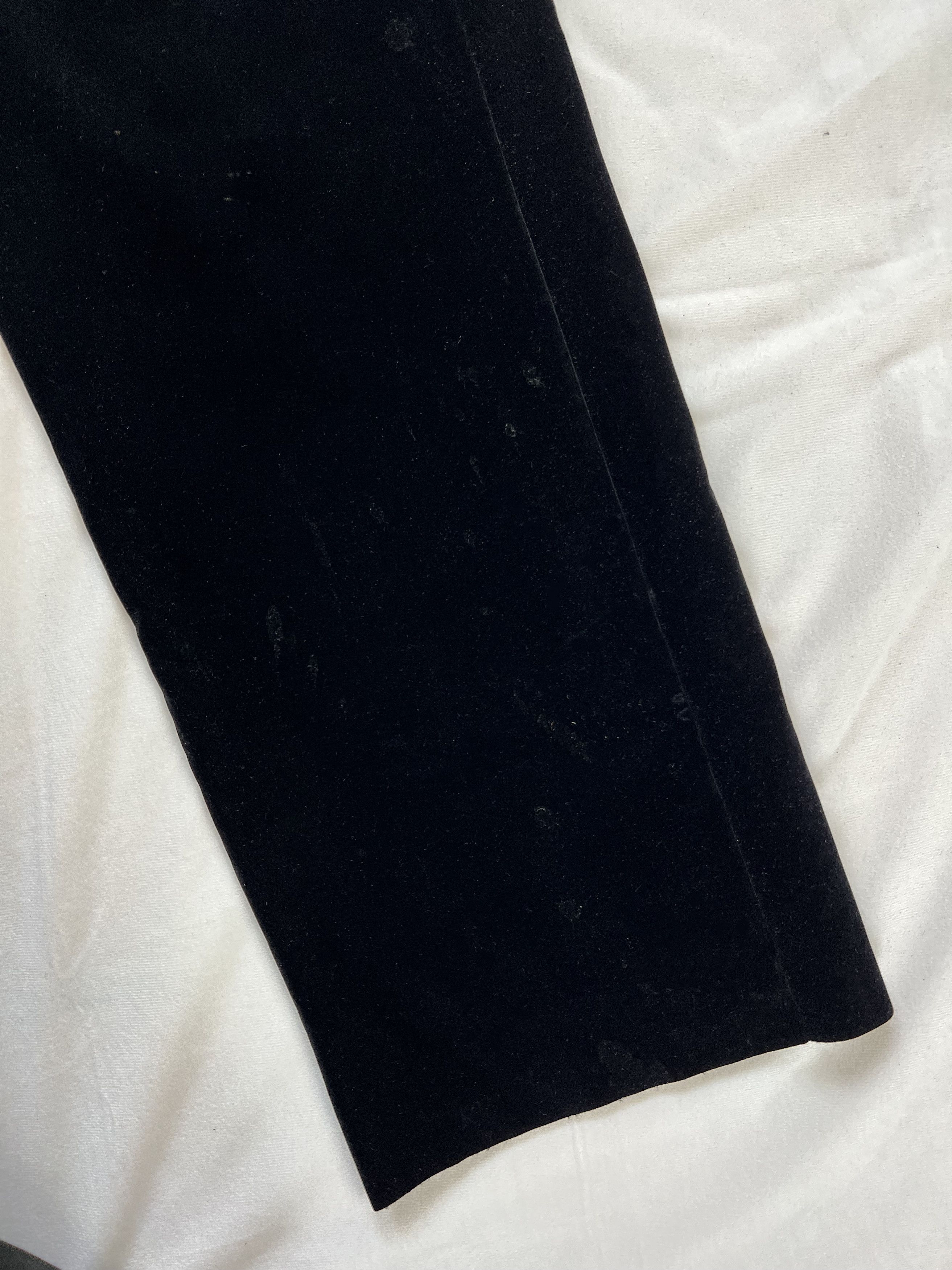 Maison Margiela ⚡️QUICK SALE⚡️2016 Maison Margiela 6 Velvet Pants Trousers Size 29" - 8 Thumbnail