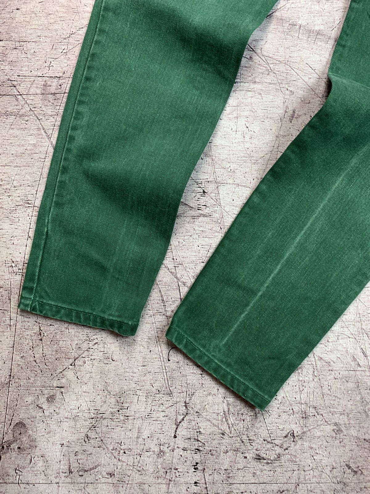Levi's × Vintage Levis Vintage Denim Pants Jeans Green Size 27" / US 4 / IT 40 - 4 Thumbnail