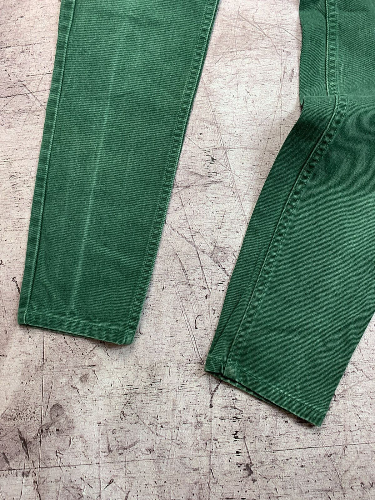Levi's × Vintage Levis Vintage Denim Pants Jeans Green Size 27" / US 4 / IT 40 - 7 Thumbnail