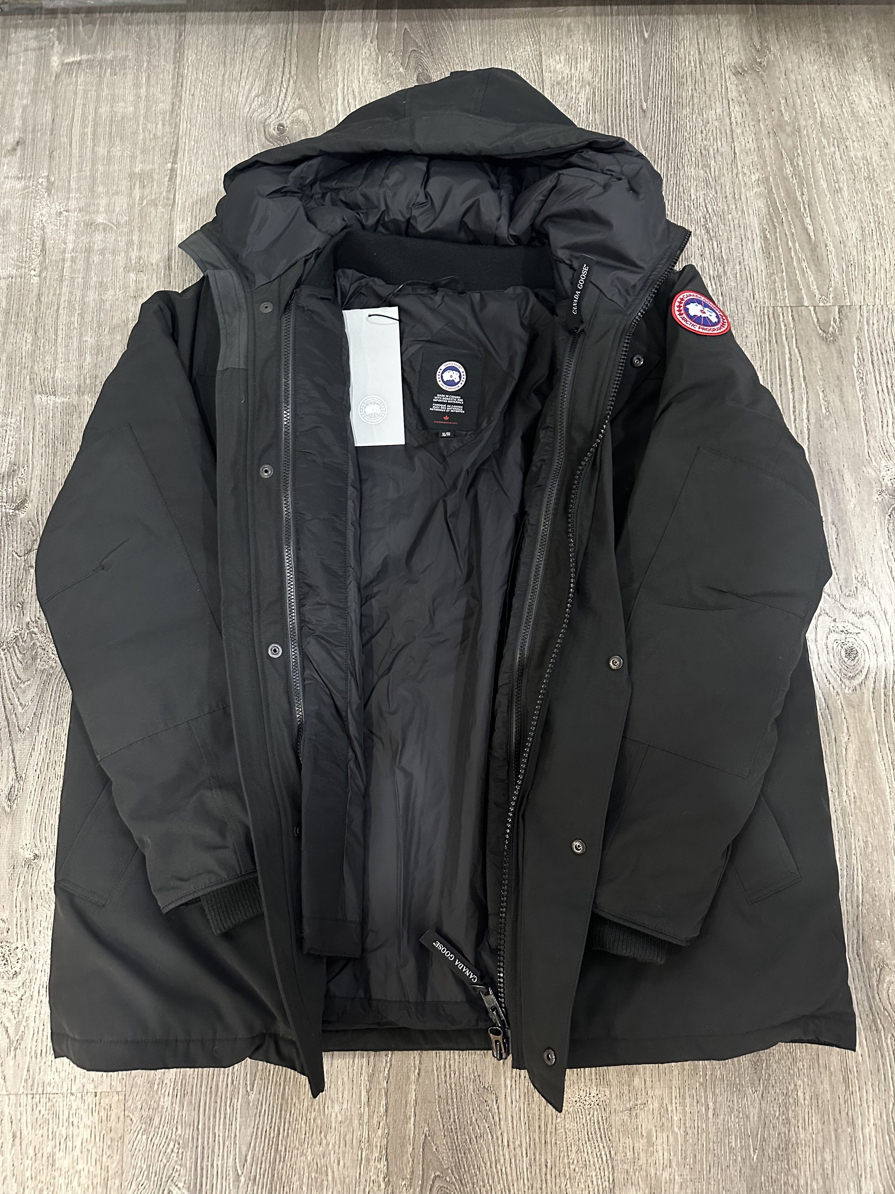 image of Canada Goose Garibaldi Parka in Black, Men's (Size XL)