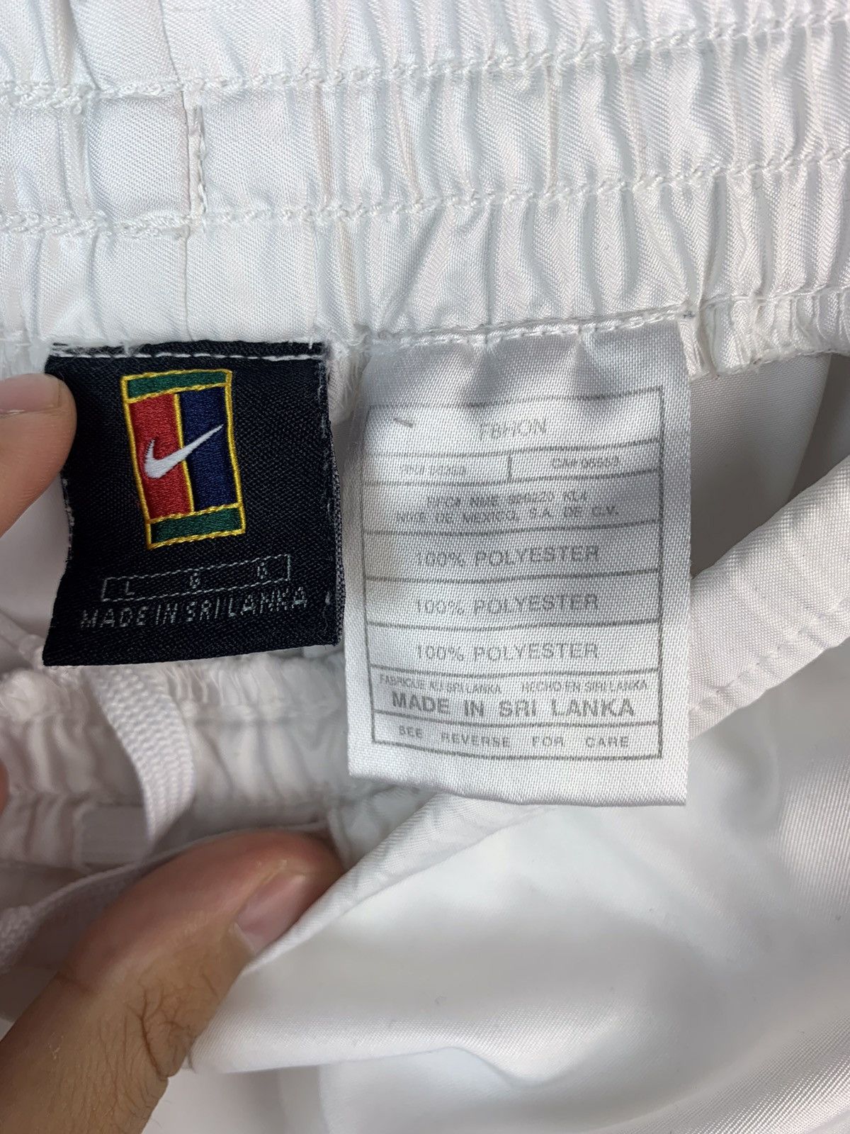 Nike × Vintage Vintage Nike Court Shorts Size US 34 / EU 50 - 5 Thumbnail