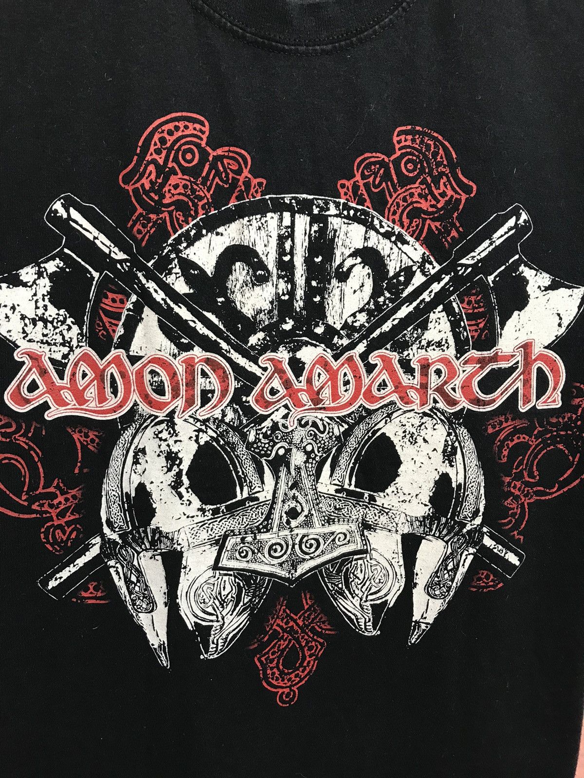 Band Tees × Vintage Vintage Amon Amarth band rock tee Size US S / EU 44-46 / 1 - 3 Thumbnail
