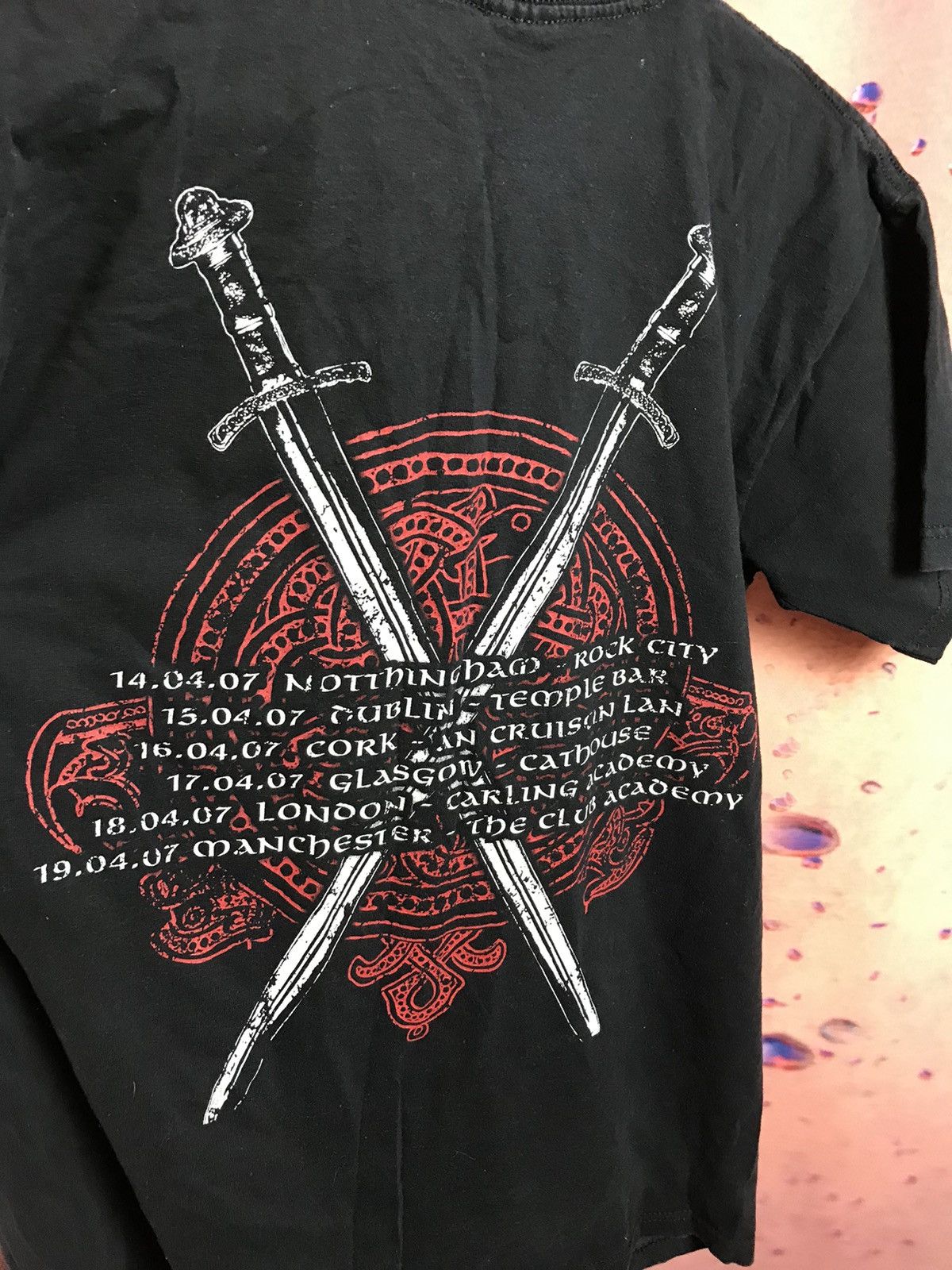 Band Tees × Vintage Vintage Amon Amarth band rock tee Size US S / EU 44-46 / 1 - 5 Thumbnail