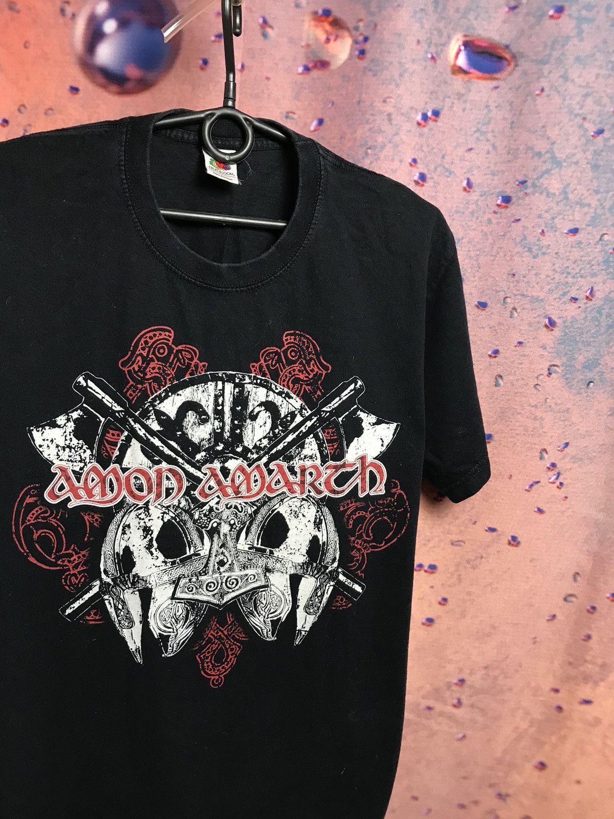 Band Tees × Vintage Vintage Amon Amarth band rock tee Size US S / EU 44-46 / 1 - 1 Thumbnail