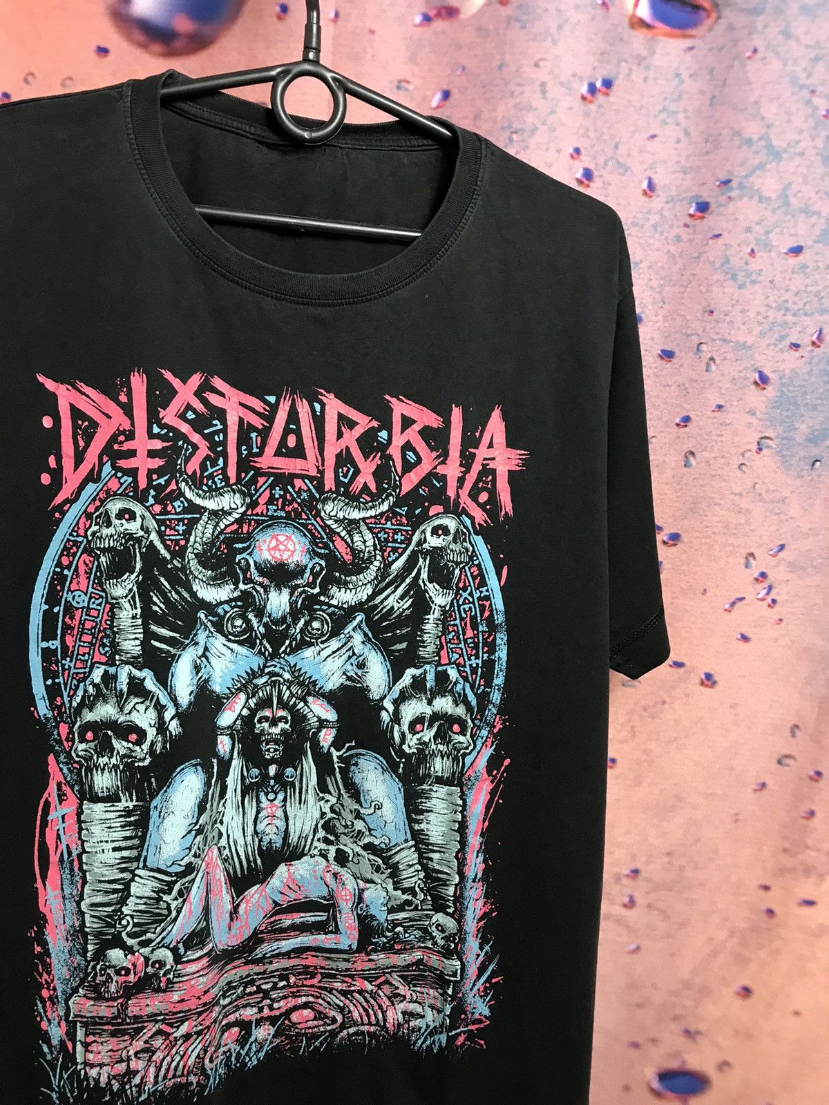 Band Tees × Vintage Vintage Disturbia band punk hardcore tee Size US L / EU 52-54 / 3 - 1 Thumbnail