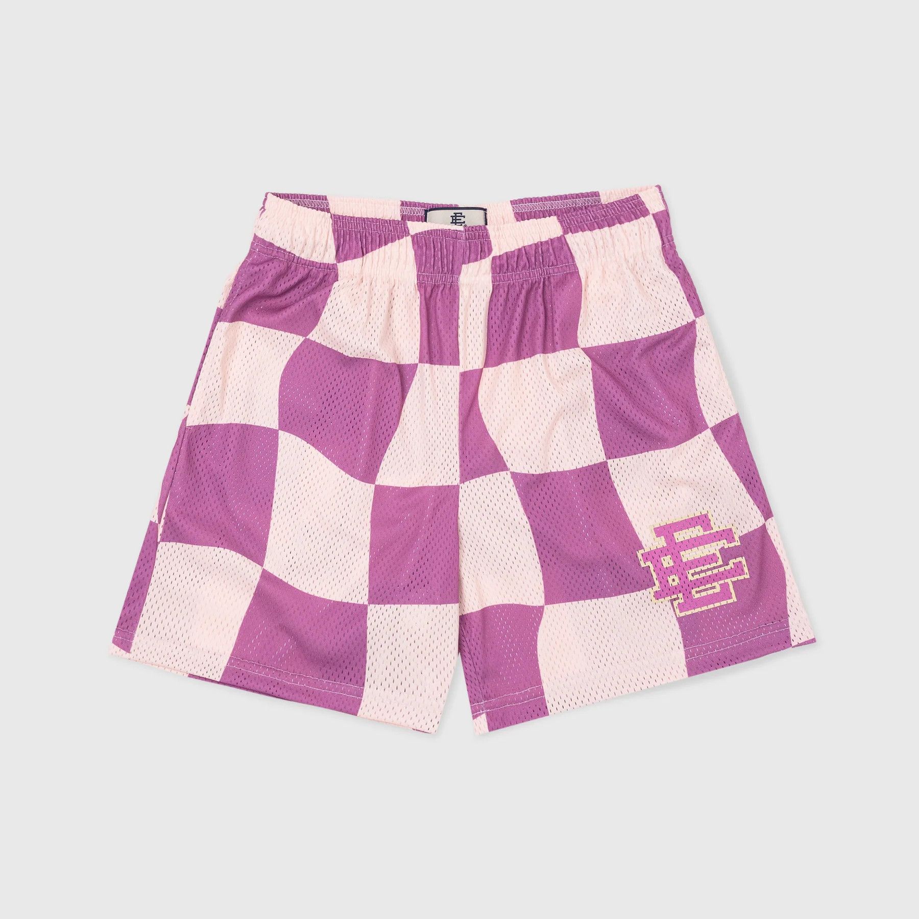 Eric Emanuel Basic Shorts Purple Pink Wavy Flag Size Size US 31 - 1 Thumbnail