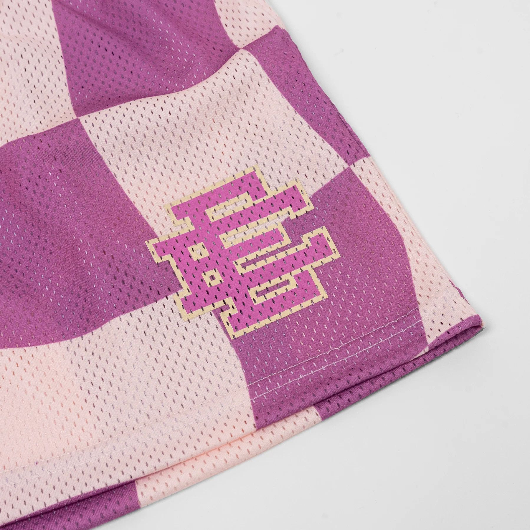 Eric Emanuel Basic Shorts Purple Pink Wavy Flag Size Size US 31 - 2 Thumbnail
