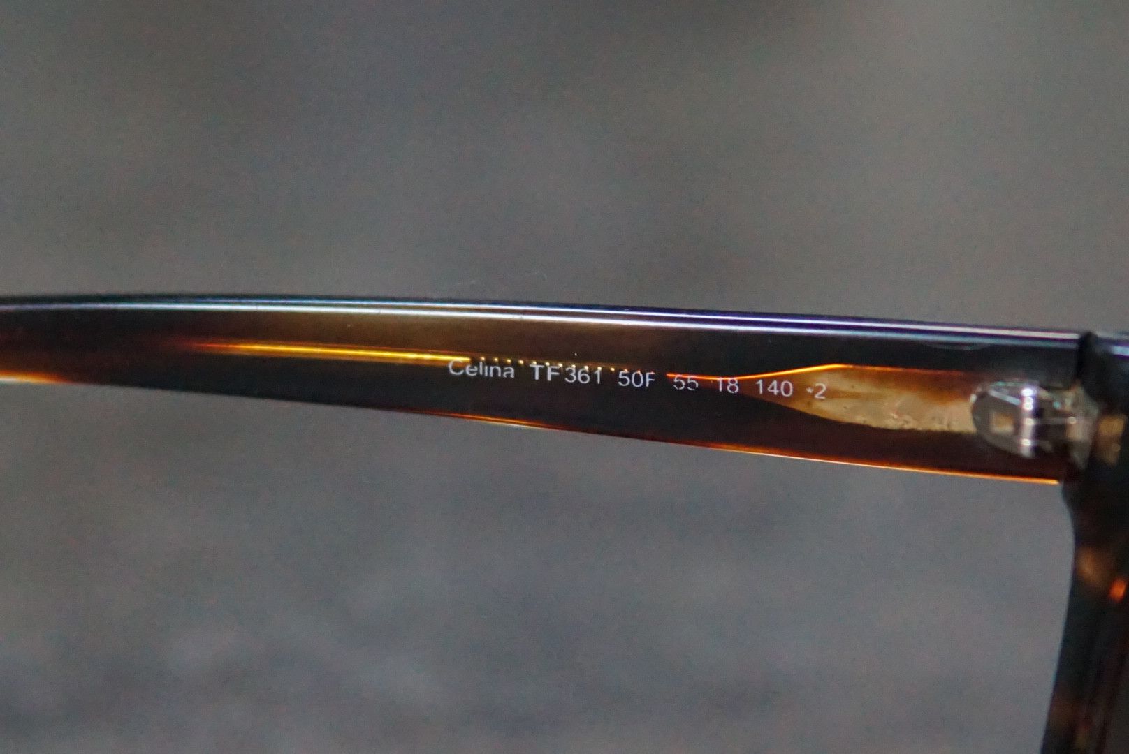 Tom Ford Women's Tom Ford Celina Sunglasses TF 361 Brown Tortoise Size ONE SIZE - 16 Thumbnail