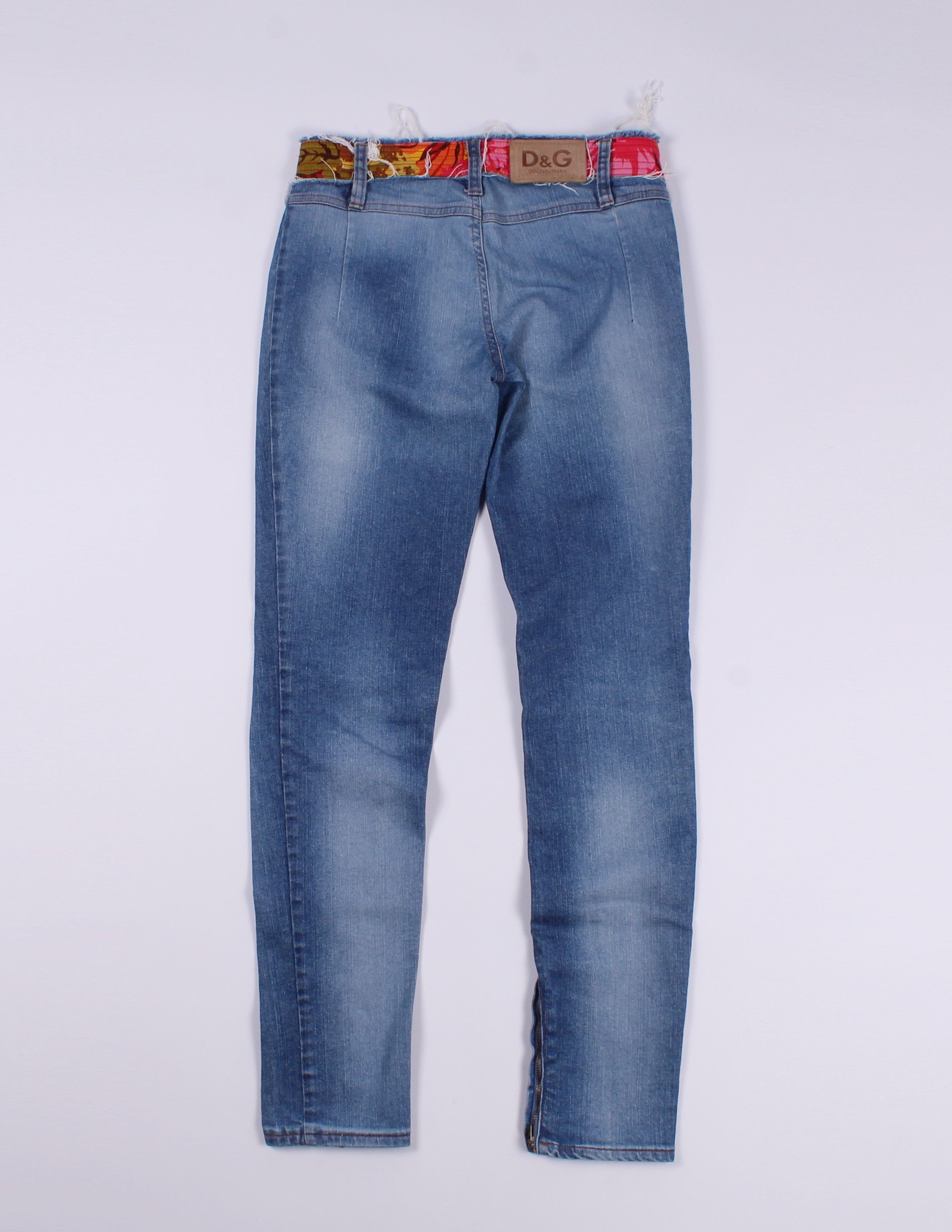 Dolce & Gabbana Vintage Dolce & Gabbana Y2K Low Waist Jeans Size 29" - 9 Thumbnail