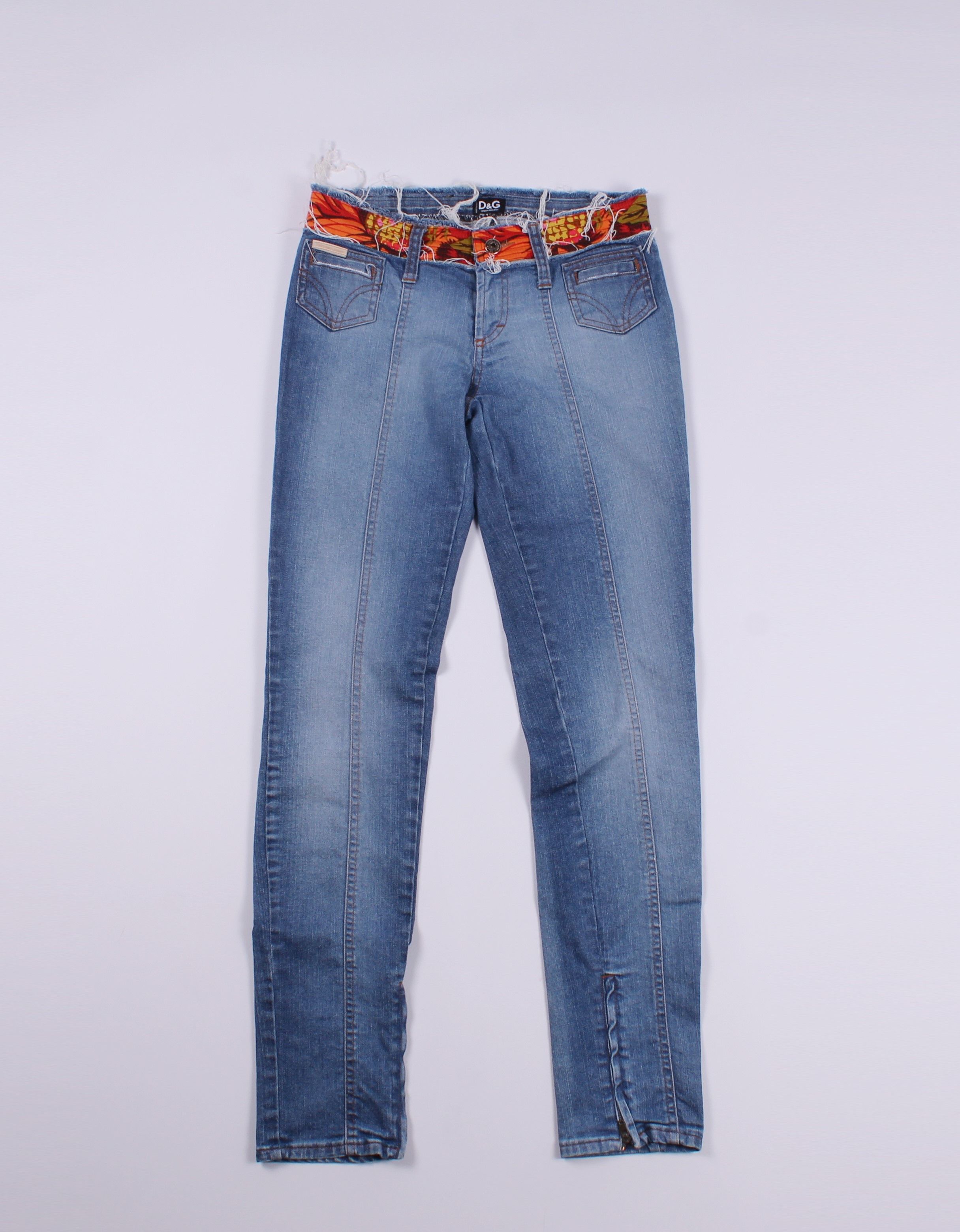 Dolce & Gabbana Vintage Dolce & Gabbana Y2K Low Waist Jeans Size 29" - 1 Thumbnail