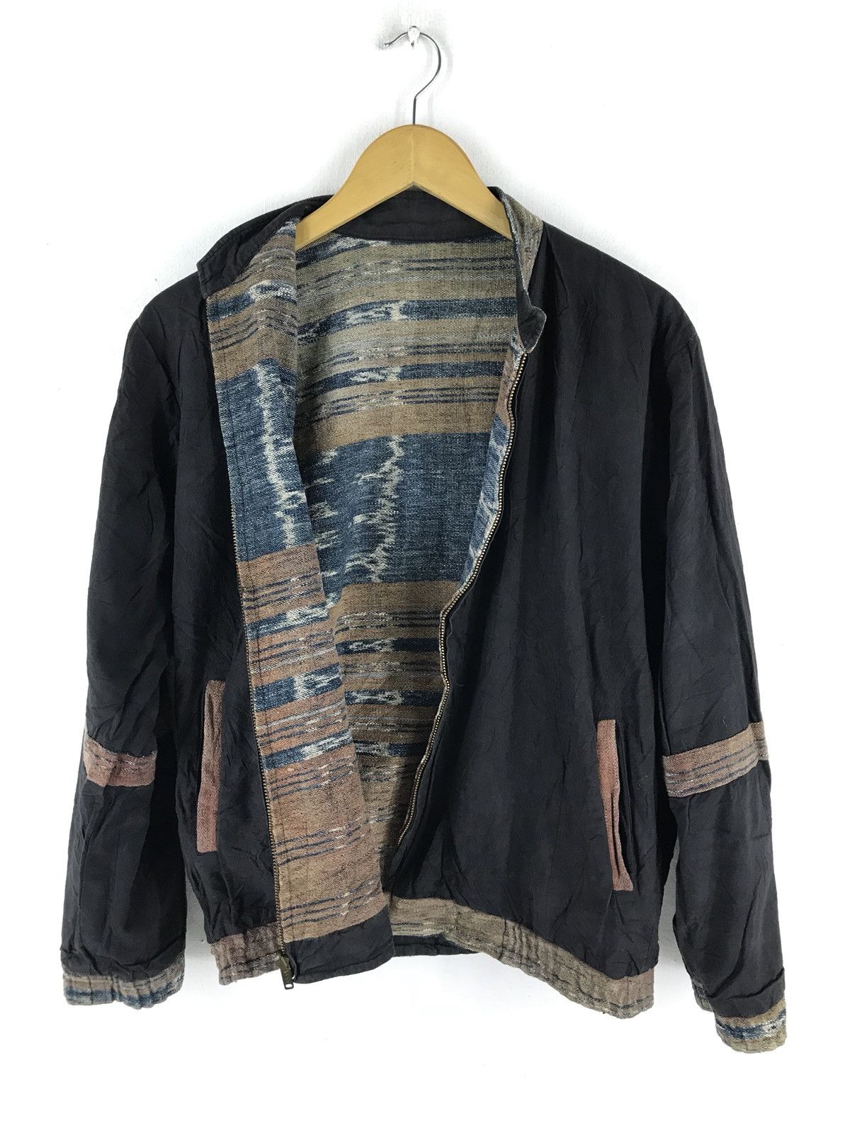 Japanese Brand 🔥Rare Vintage Reversible NICE CLASICAL DESIGN Jacket Size US S / EU 44-46 / 1 - 7 Thumbnail
