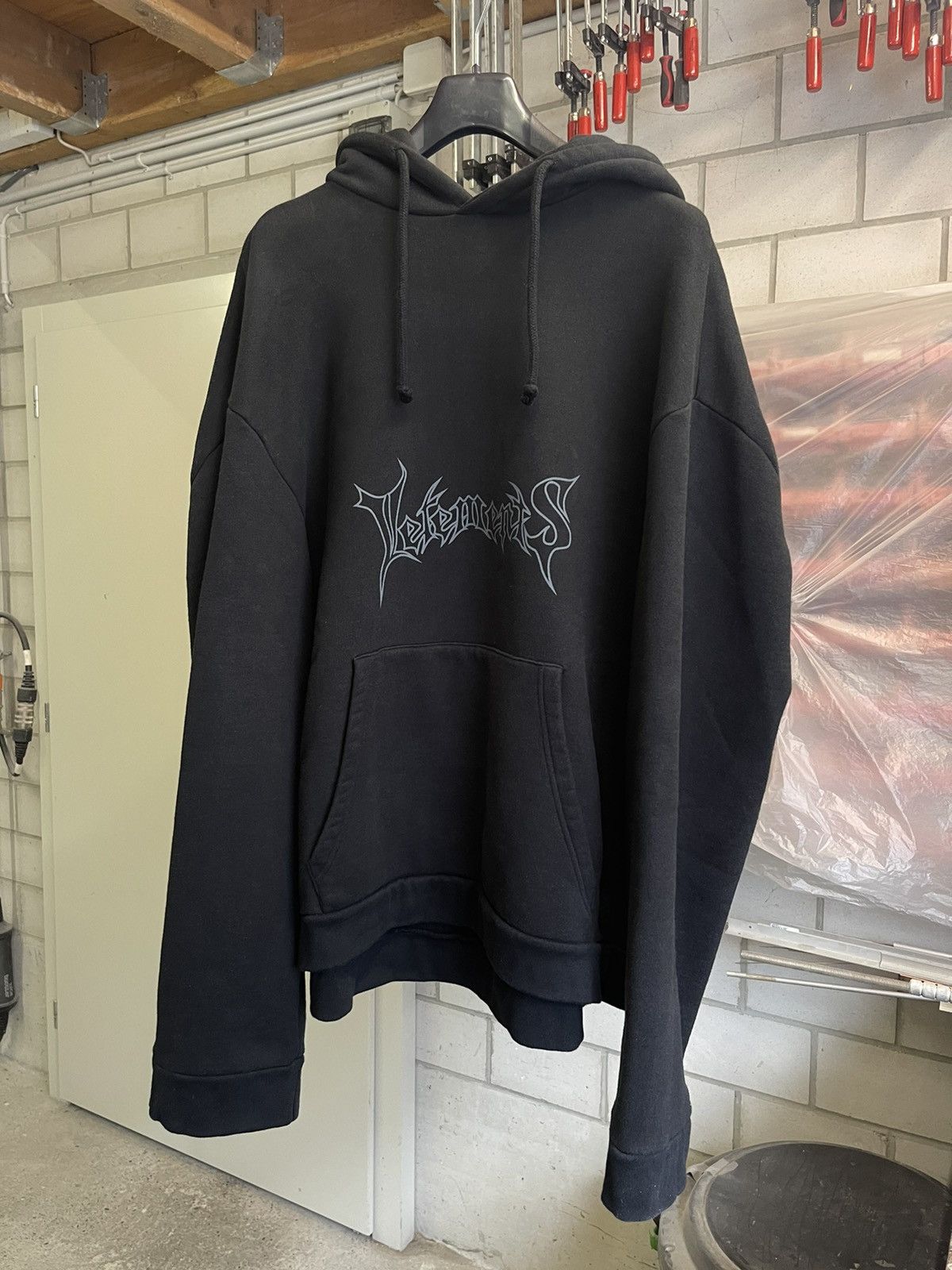 Vetements Vetements RUNWAY OG Metal Hoodie | Grailed