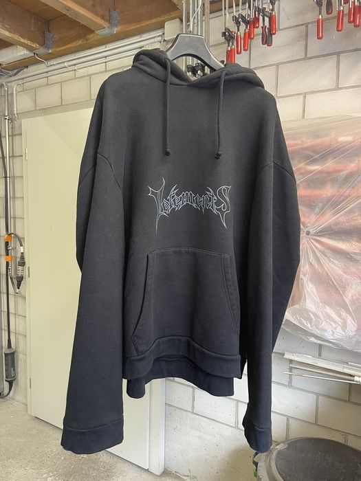 Vetements Vetements RUNWAY OG Metal Hoodie Grailed