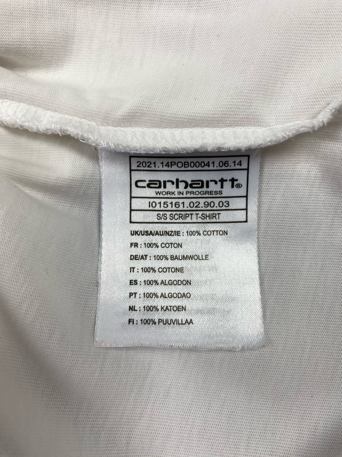 Carhartt Carhartt WIP Script Logo T-Shirt Size US M / EU 48-50 / 2 - 10 Thumbnail