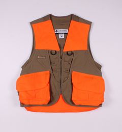 Vintage 70s Columbia Sportswear Vest Gilet Fishing Multipocket