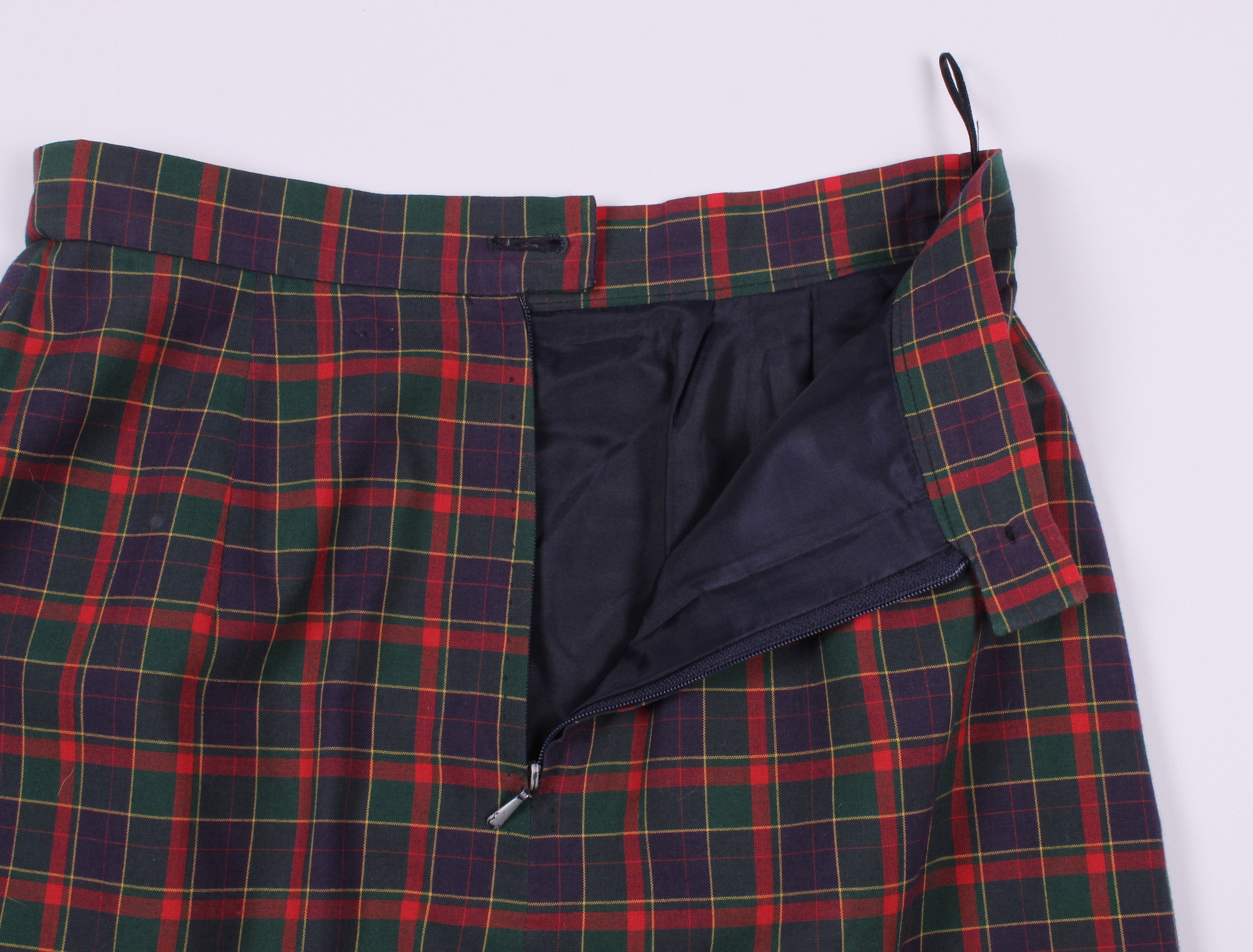 Burberry Vintage Burberrys Checkered High Waisted Skirt Size 25" / US 0 / IT 36 - 6 Thumbnail