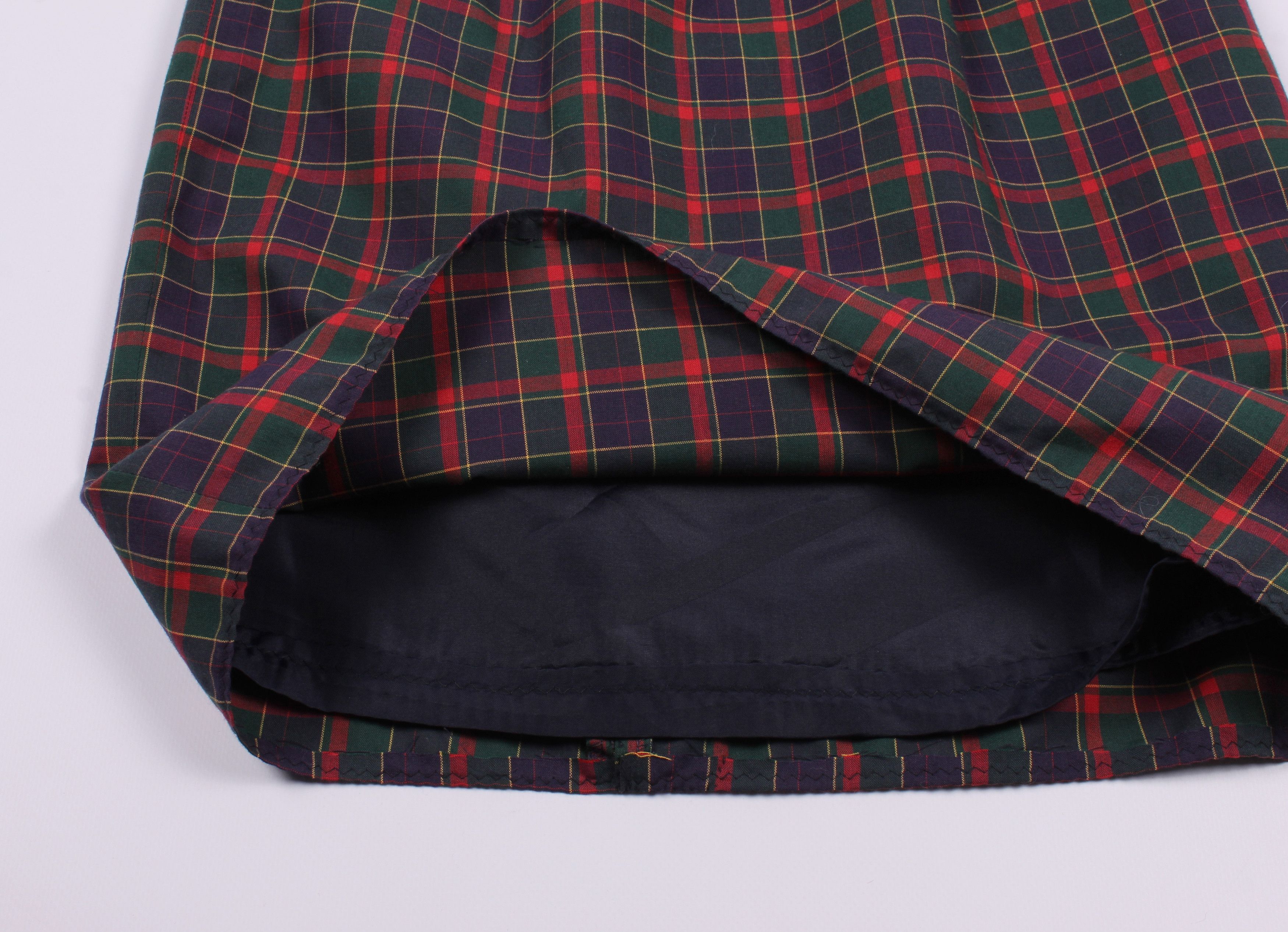 Burberry Vintage Burberrys Checkered High Waisted Skirt Size 25" / US 0 / IT 36 - 3 Thumbnail