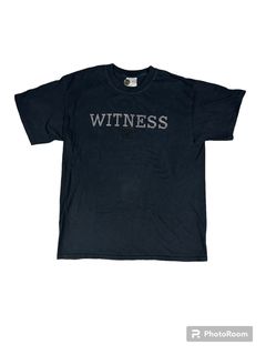 Vintage Nike WITNESS T-Shirt Lebron James Sz XL