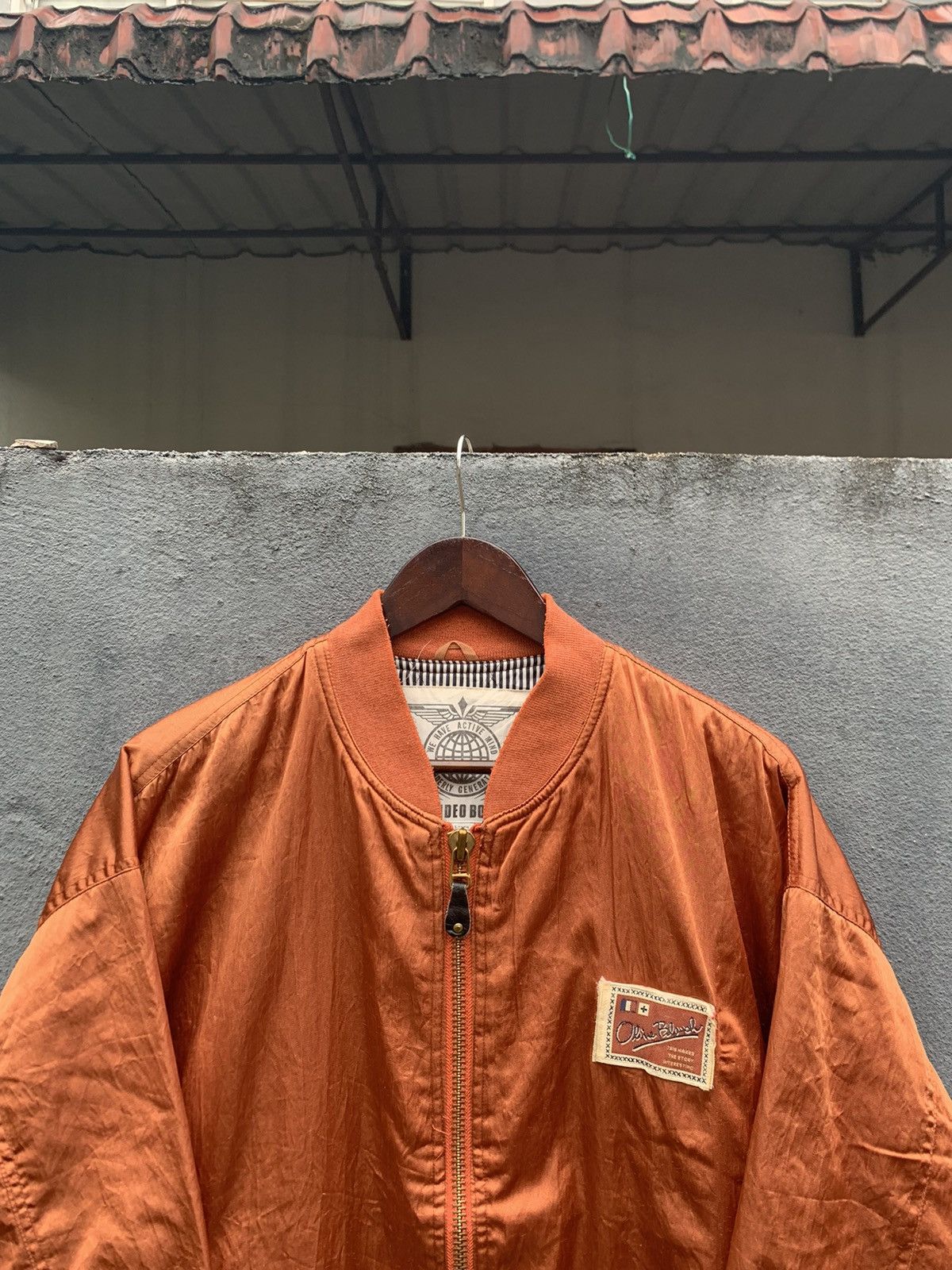 Vintage 👹Vintage 90s Video Boy Wild Excitement Bomber Jacket Size US L / EU 52-54 / 3 - 4 Thumbnail