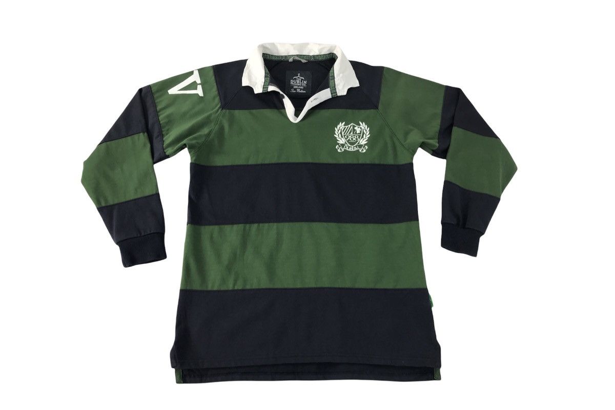 image of The Dublin Trading Co Ireland Striped Design in Green, Men's (Size Medium)