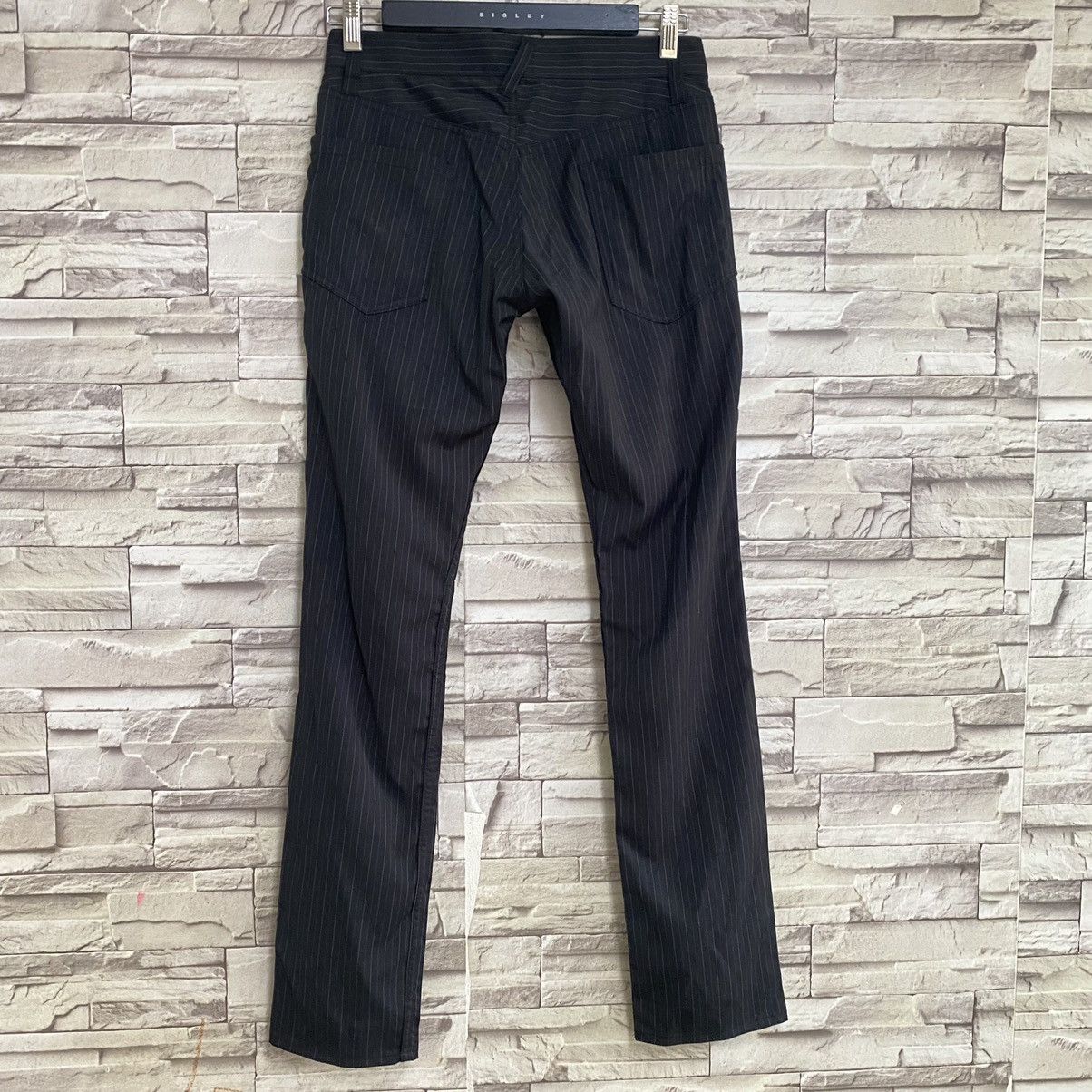 PPFM PPFM Pinstriped Zipper Pants Size US 29 - 10 Thumbnail