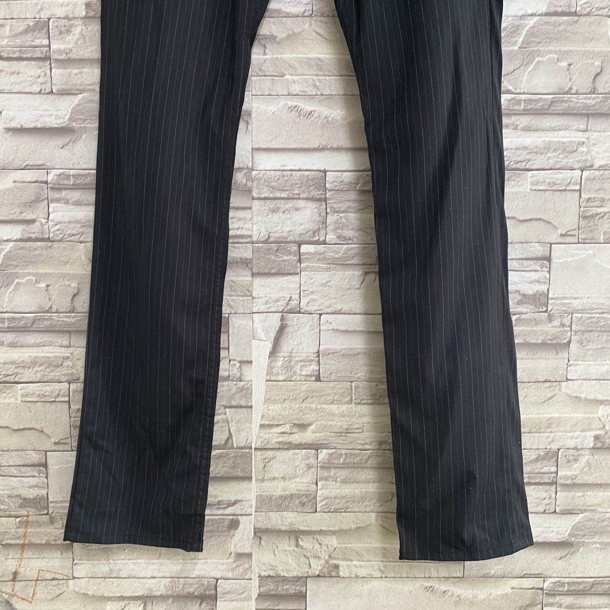 PPFM PPFM Pinstriped Zipper Pants Size US 29 - 6 Thumbnail