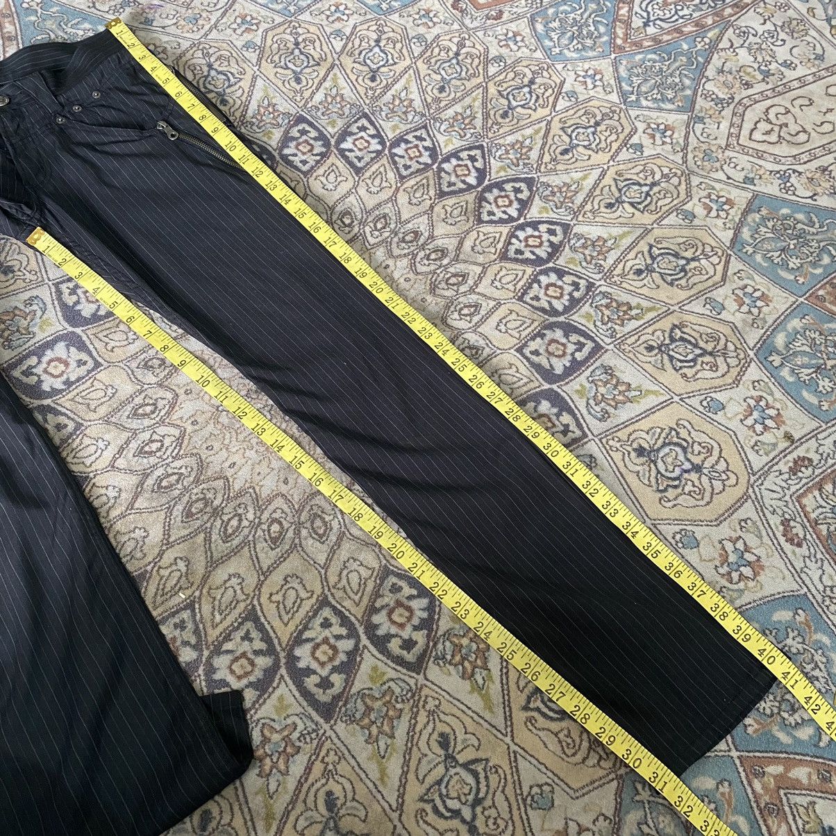 PPFM PPFM Pinstriped Zipper Pants Size US 29 - 16 Thumbnail