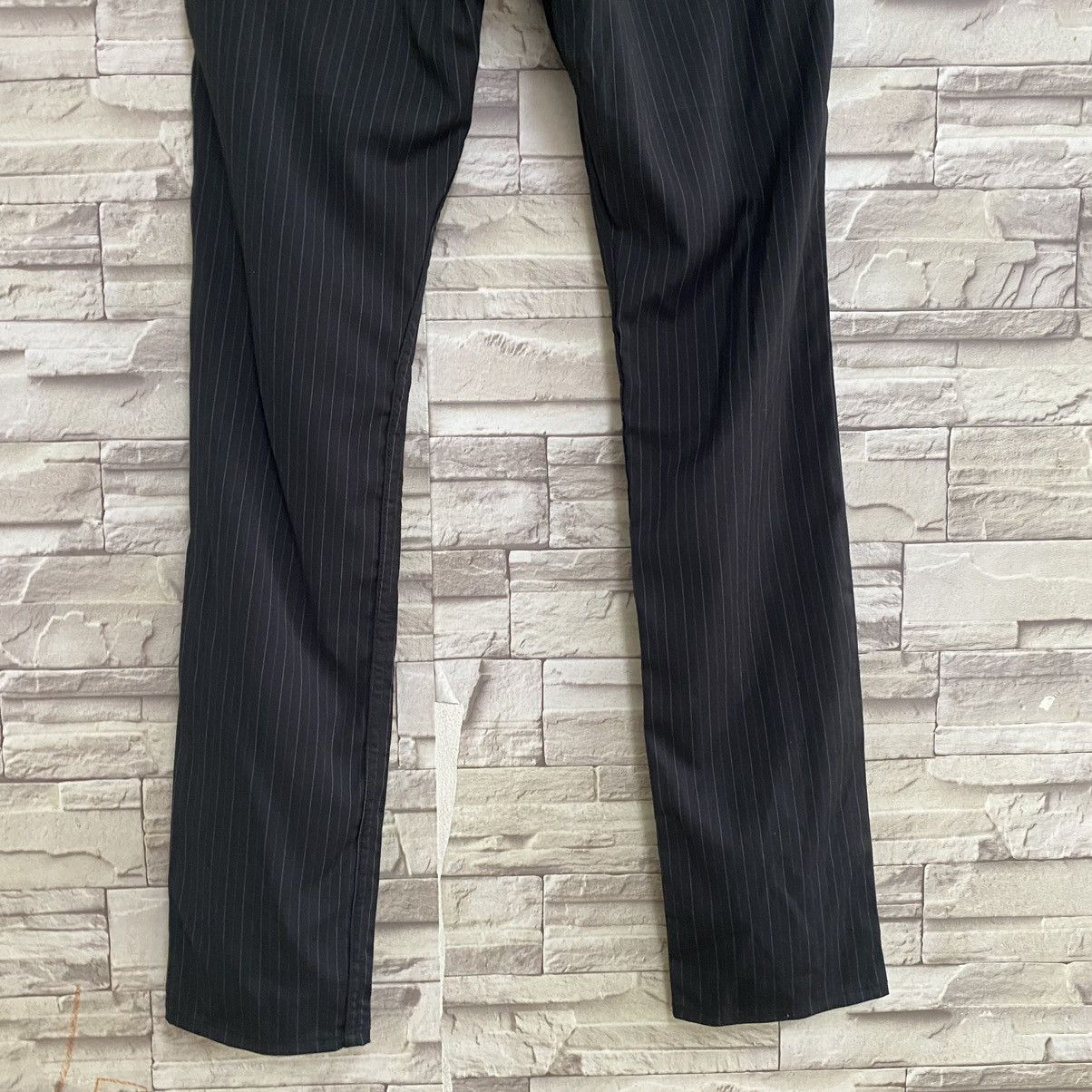 PPFM PPFM Pinstriped Zipper Pants Size US 29 - 12 Thumbnail