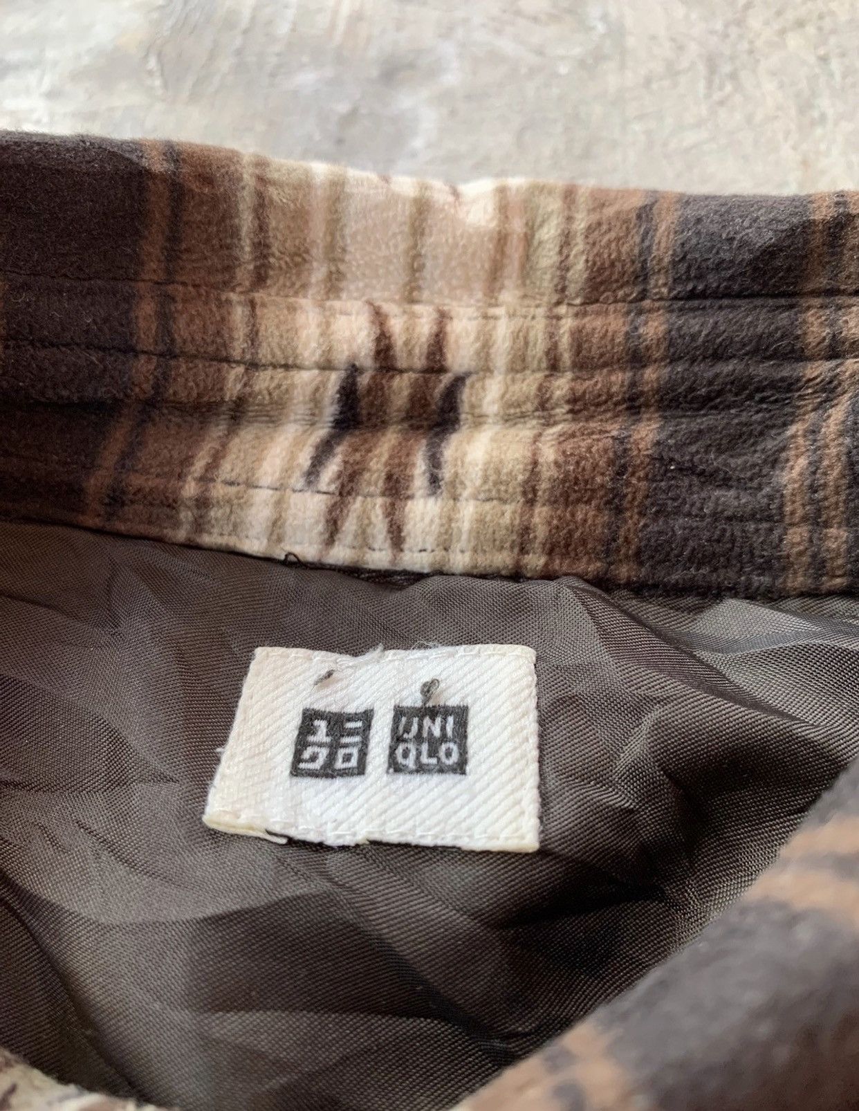 Japanese Brand JapaneseBrand Uniqlo Novajo Fleece Flannel Jacket Size US M / EU 48-50 / 2 - 4 Thumbnail