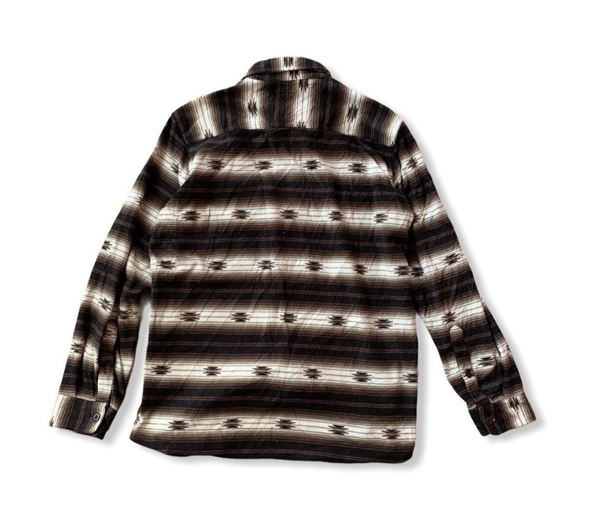 Japanese Brand JapaneseBrand Uniqlo Novajo Fleece Flannel Jacket Size US M / EU 48-50 / 2 - 2 Thumbnail