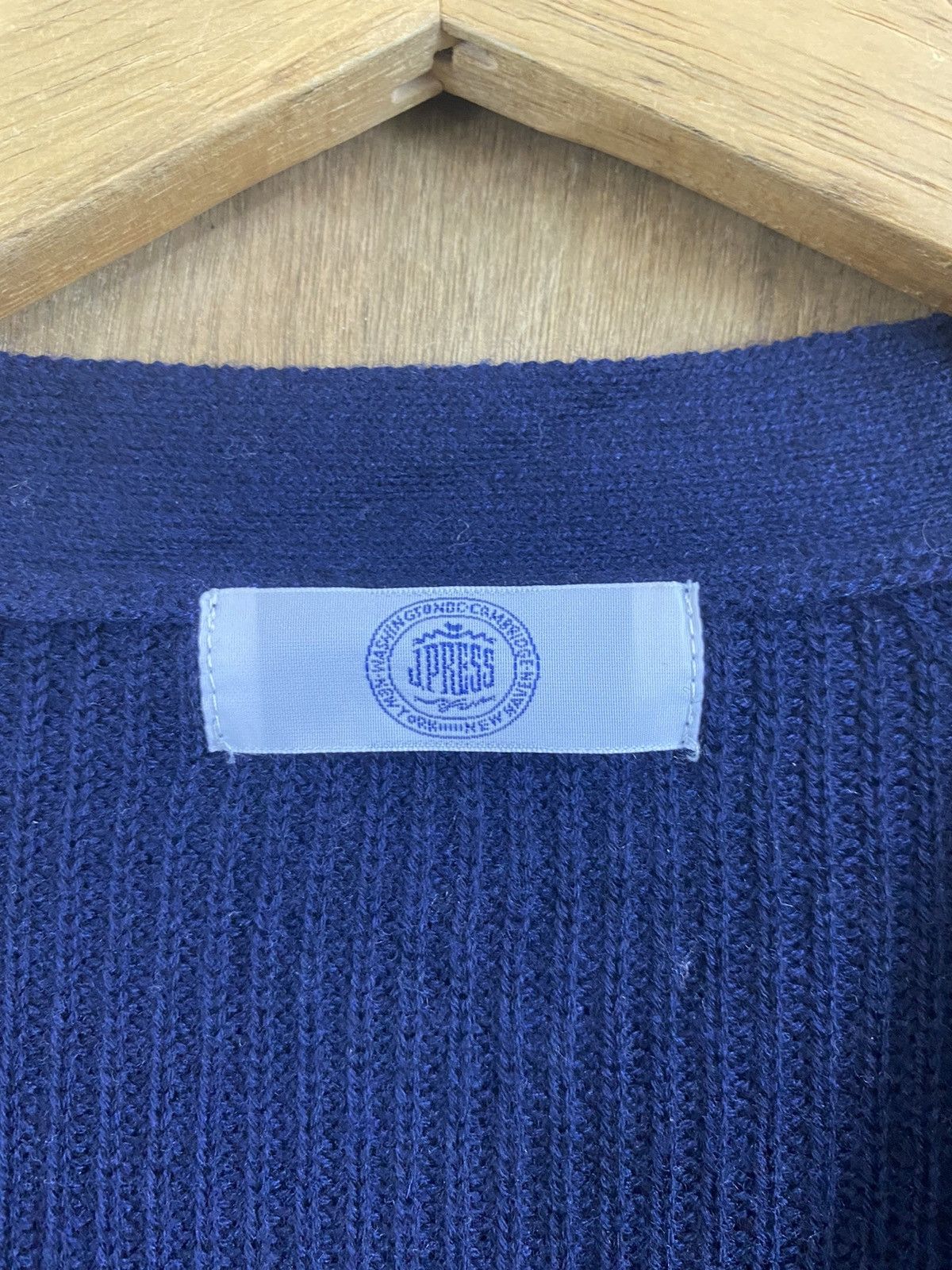 J. Press DL J. Press Cardigan Knitwear LIke Kurt Cobain #W1221 Size US M / EU 48-50 / 2 - 5 Thumbnail