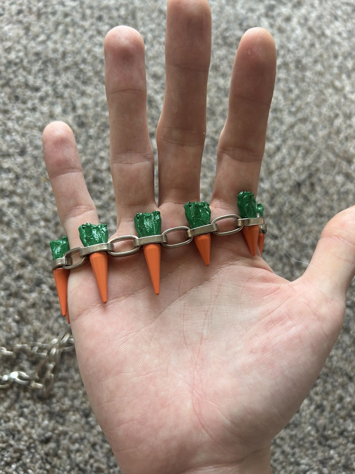 Doublet Grail 11 CARROT choker chain Size ONE SIZE - 2 Thumbnail