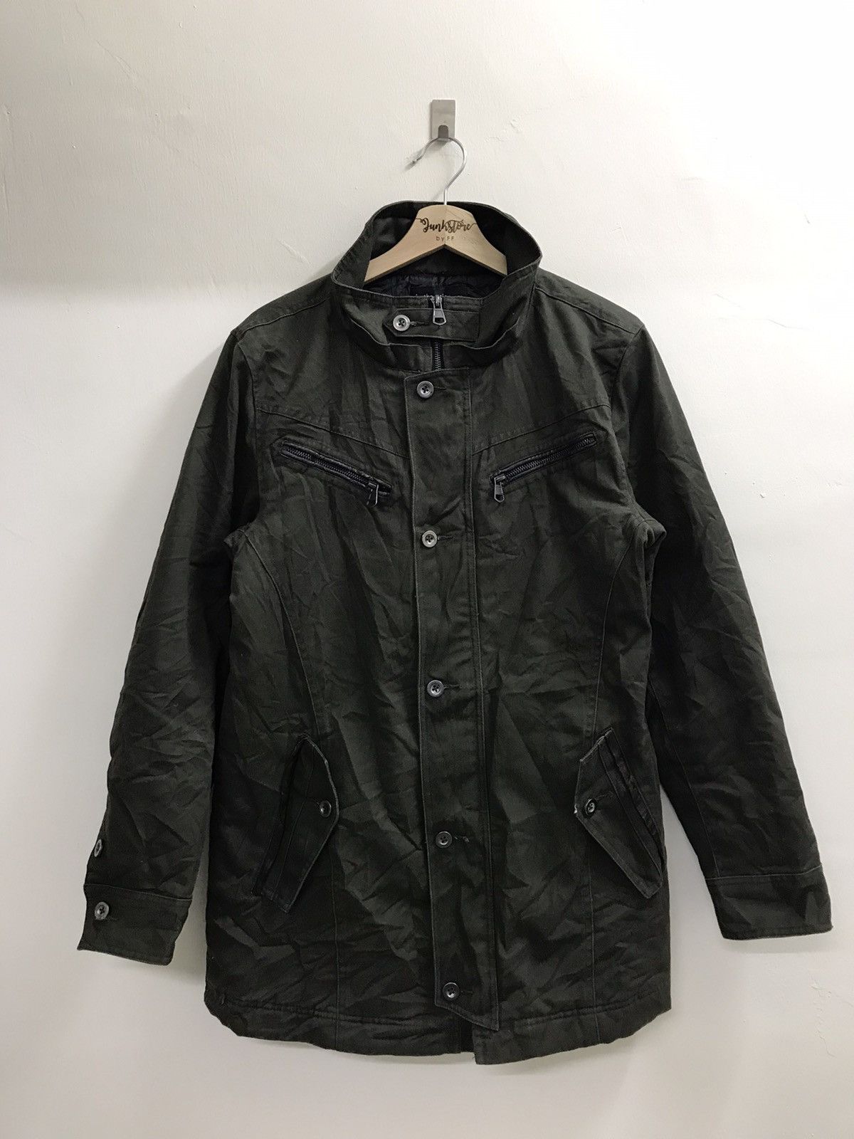 In The Attic × Japanese Brand In The Attic Homme Military Parka Jacket Multipocket Size US M / EU 48-50 / 2 - 1 Thumbnail