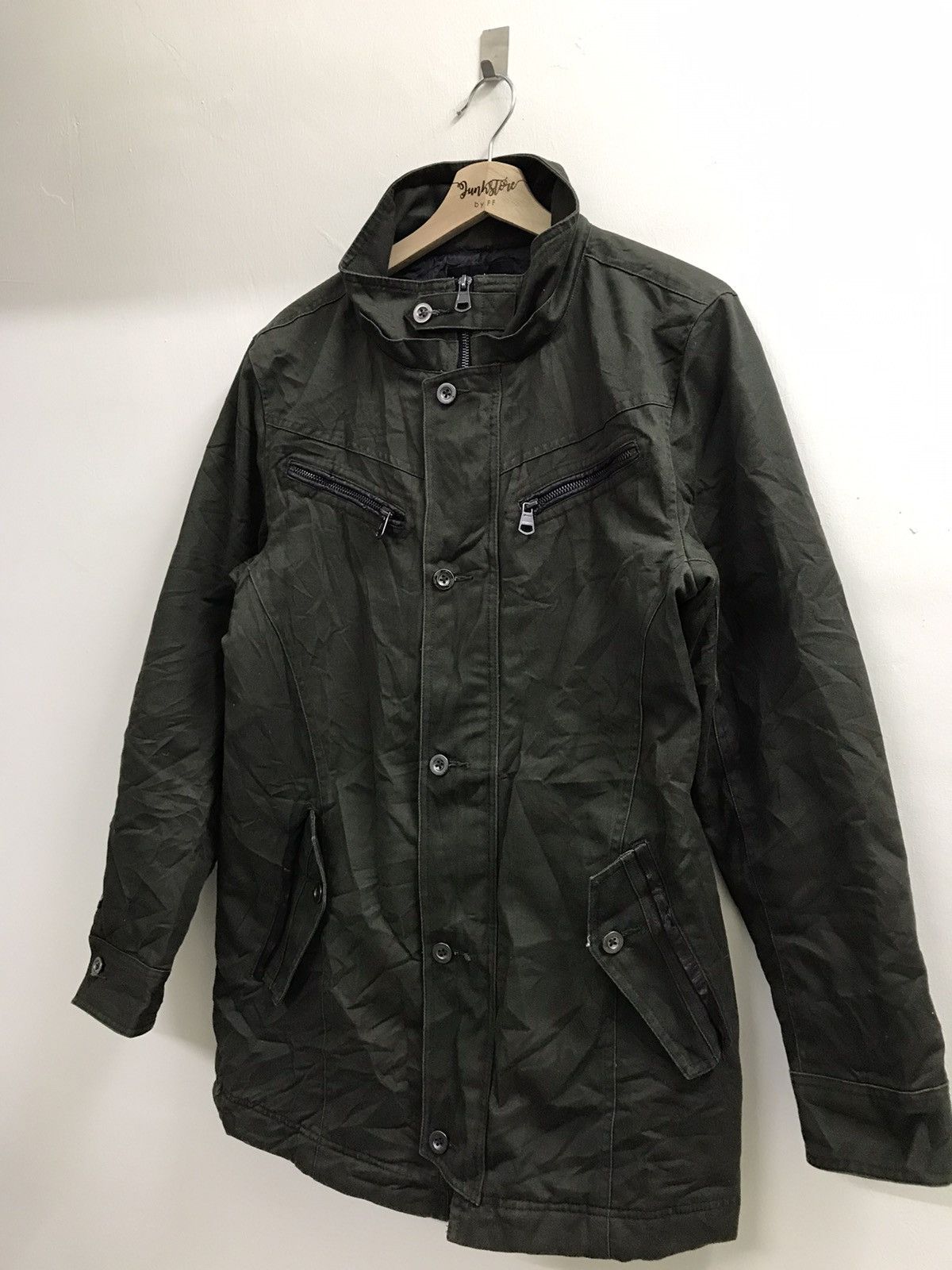 In The Attic × Japanese Brand In The Attic Homme Military Parka Jacket Multipocket Size US M / EU 48-50 / 2 - 2 Thumbnail