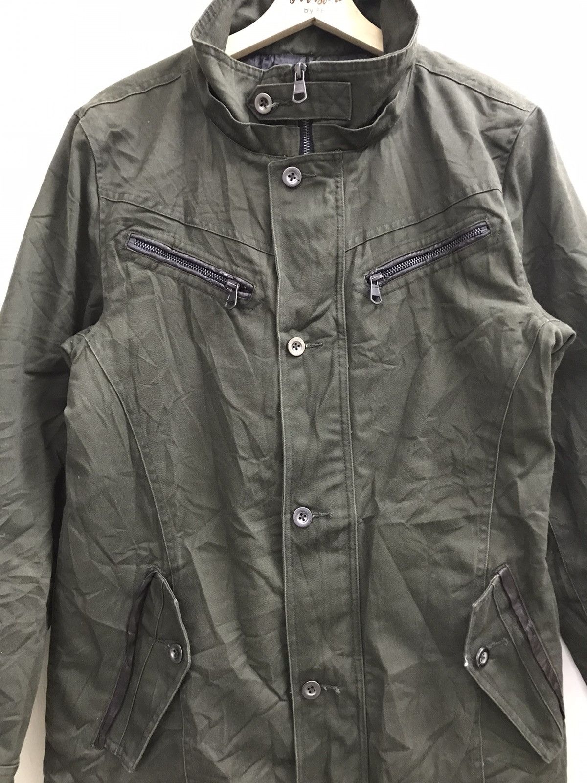 In The Attic × Japanese Brand In The Attic Homme Military Parka Jacket Multipocket Size US M / EU 48-50 / 2 - 4 Thumbnail