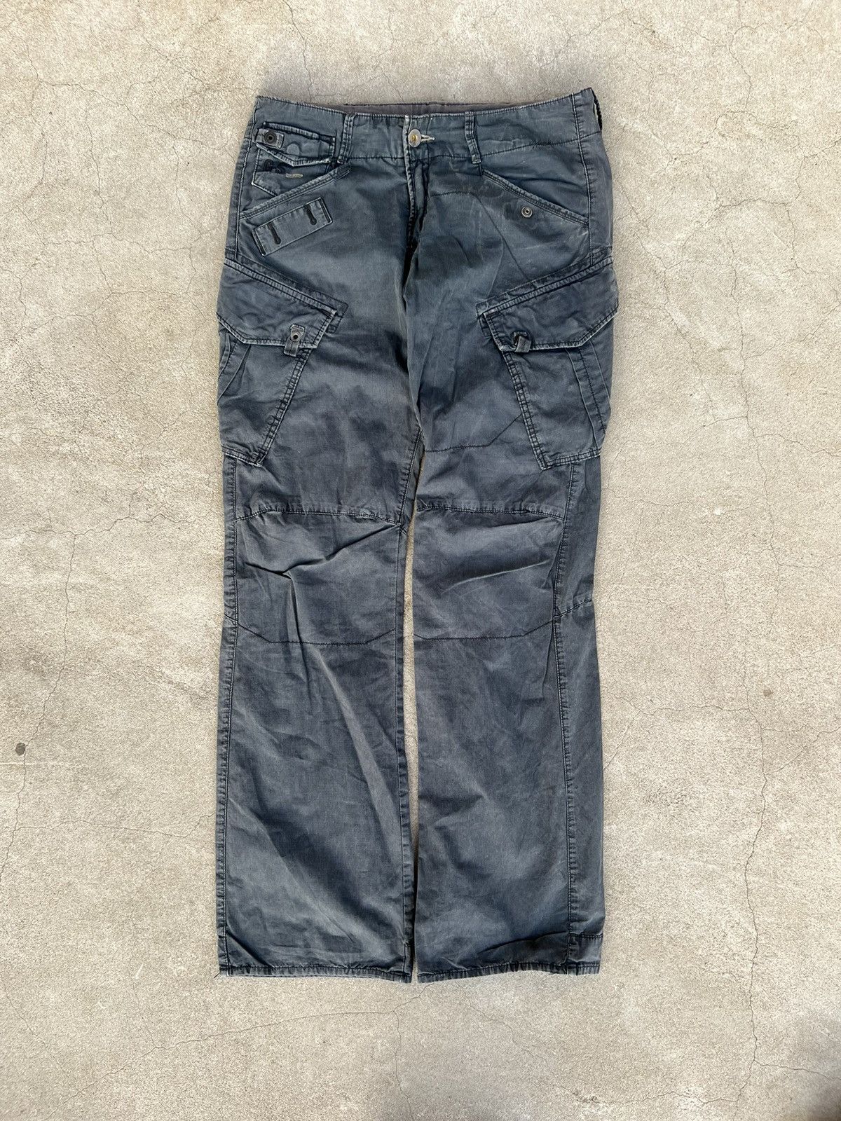 G-Star Vintage G Star Raw Pants Washed Grey Size US 29 - 5 Thumbnail