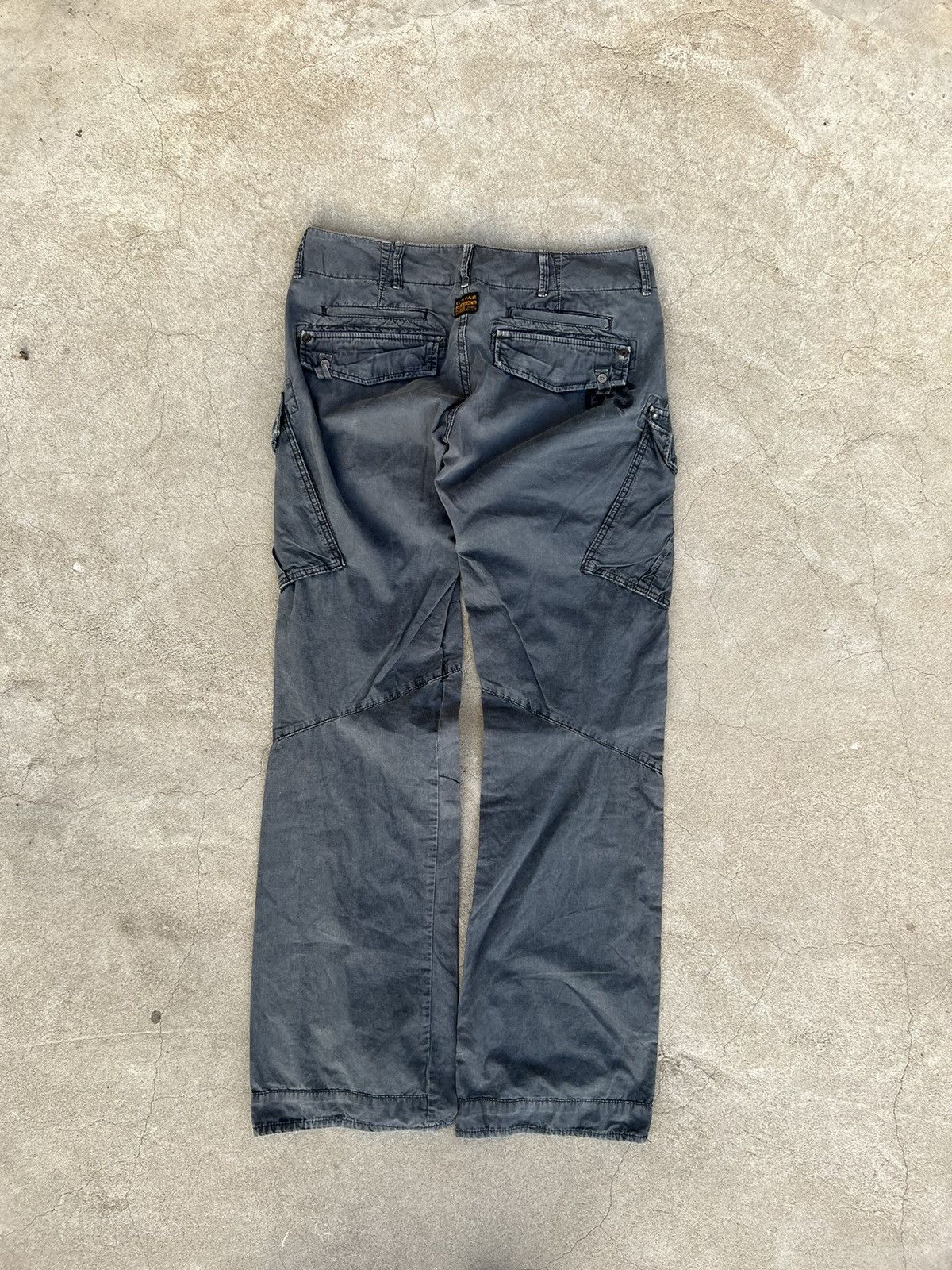G-Star Vintage G Star Raw Pants Washed Grey Size US 29 - 9 Thumbnail