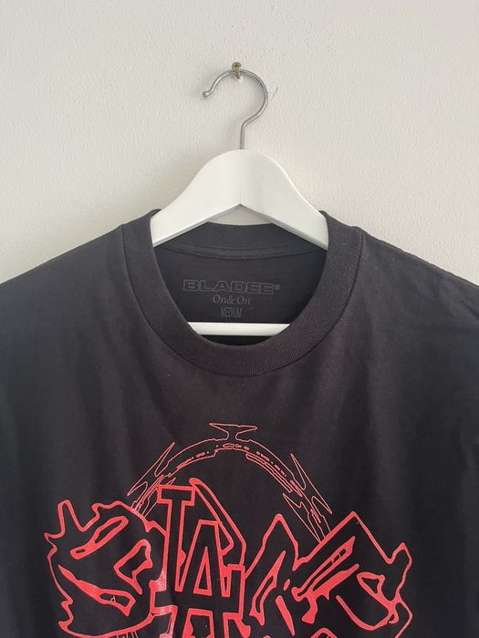 Sad Boys Sbe Merch Bladee - Razorwire t-shirt | Grailed