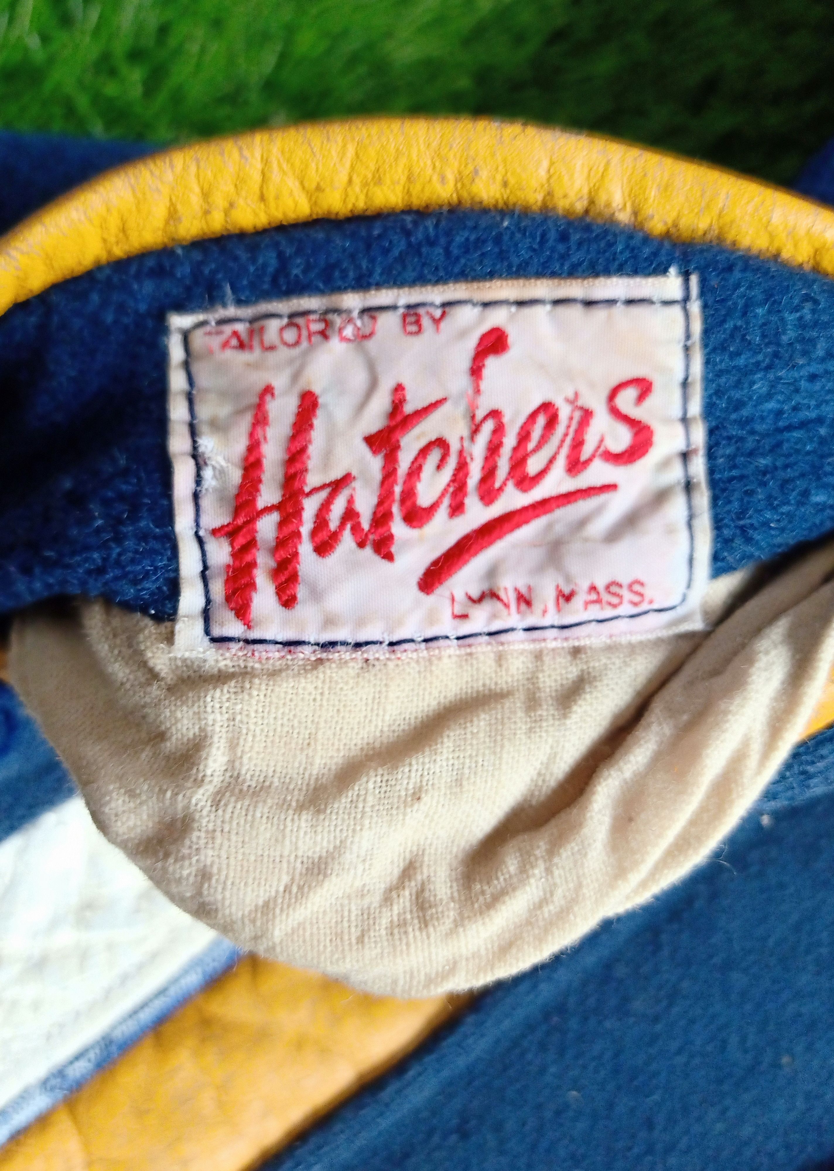 Vintage Vintage Hatchers Old Varsity Jacket Size US M / EU 48-50 / 2 - 13 Thumbnail
