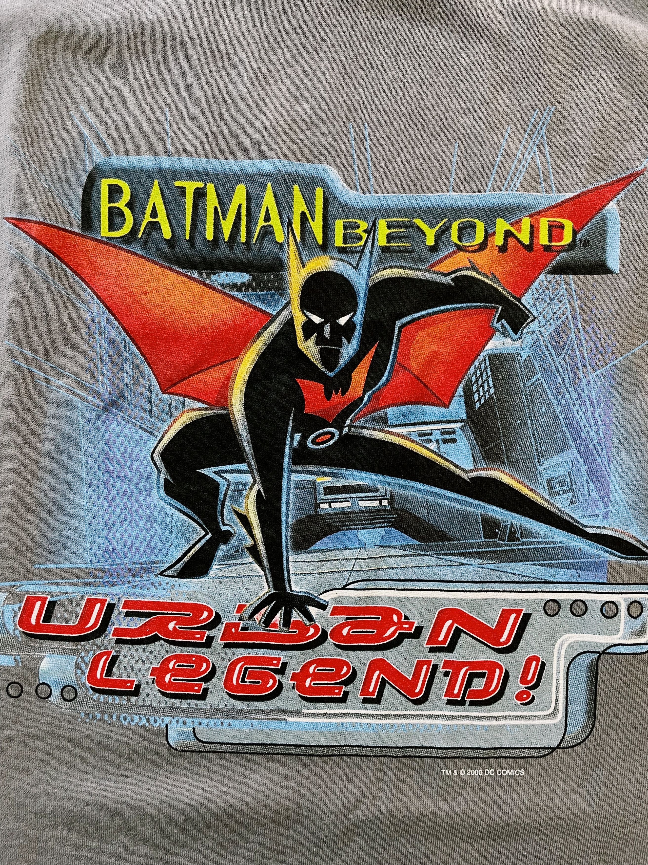 Cartoon Network × DC Comics × Vintage Vintage 2000 DC Comics Batman Beyond Graphitti T-shirt Gray Size US XL / EU 56 / 4 - 3 Thumbnail