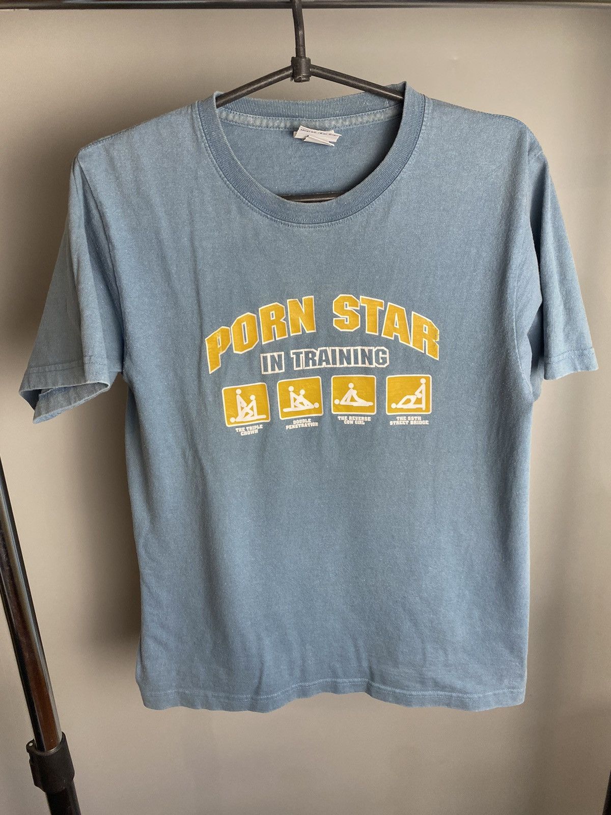Vintage 90s Porn Star in Training T Shirt Short Sleeve T Shirts