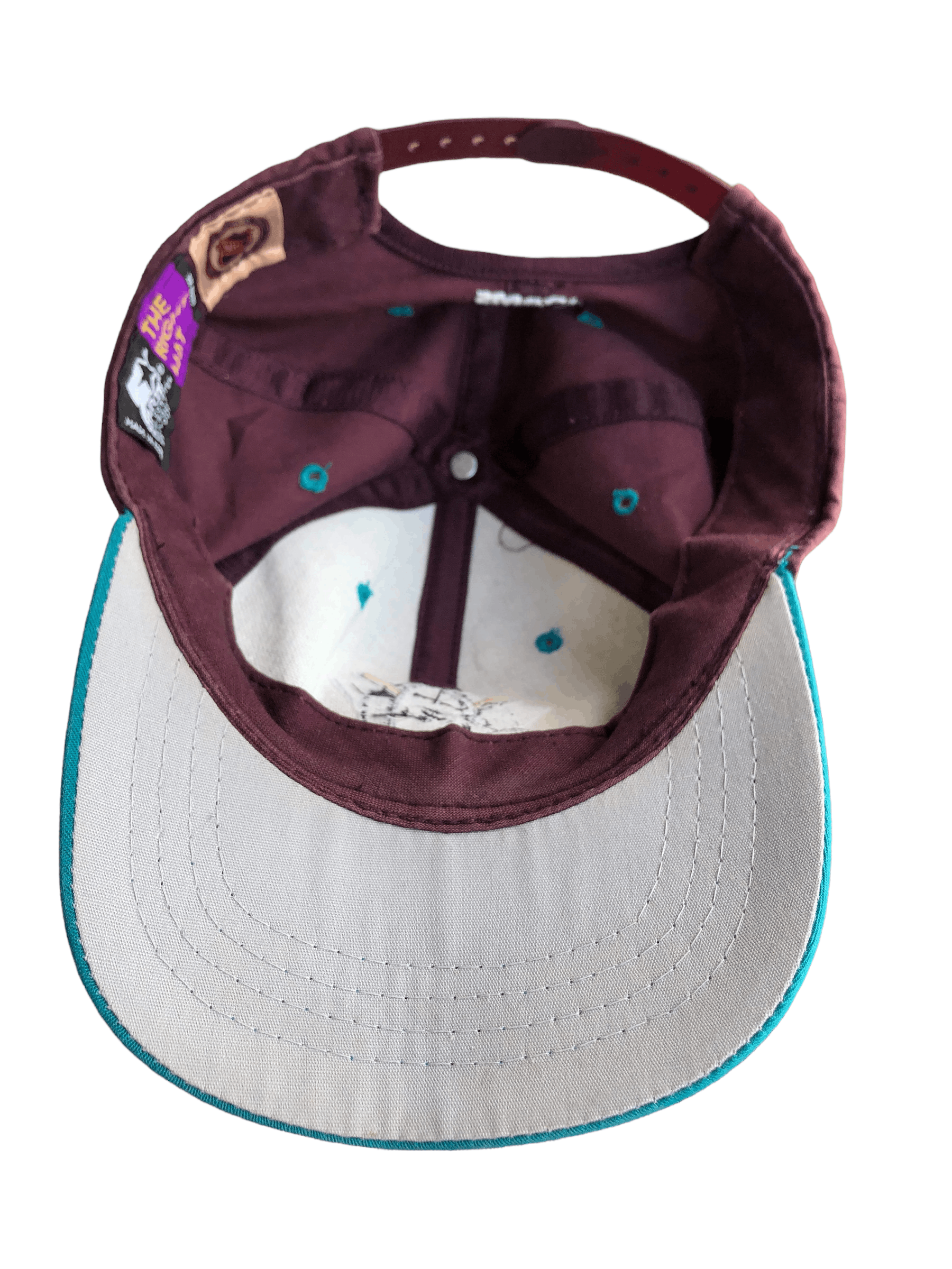 Starter Vintage Anaheim Mighty Ducks Snapback Hat Cap Starter Korea Size 30 - 7 Thumbnail