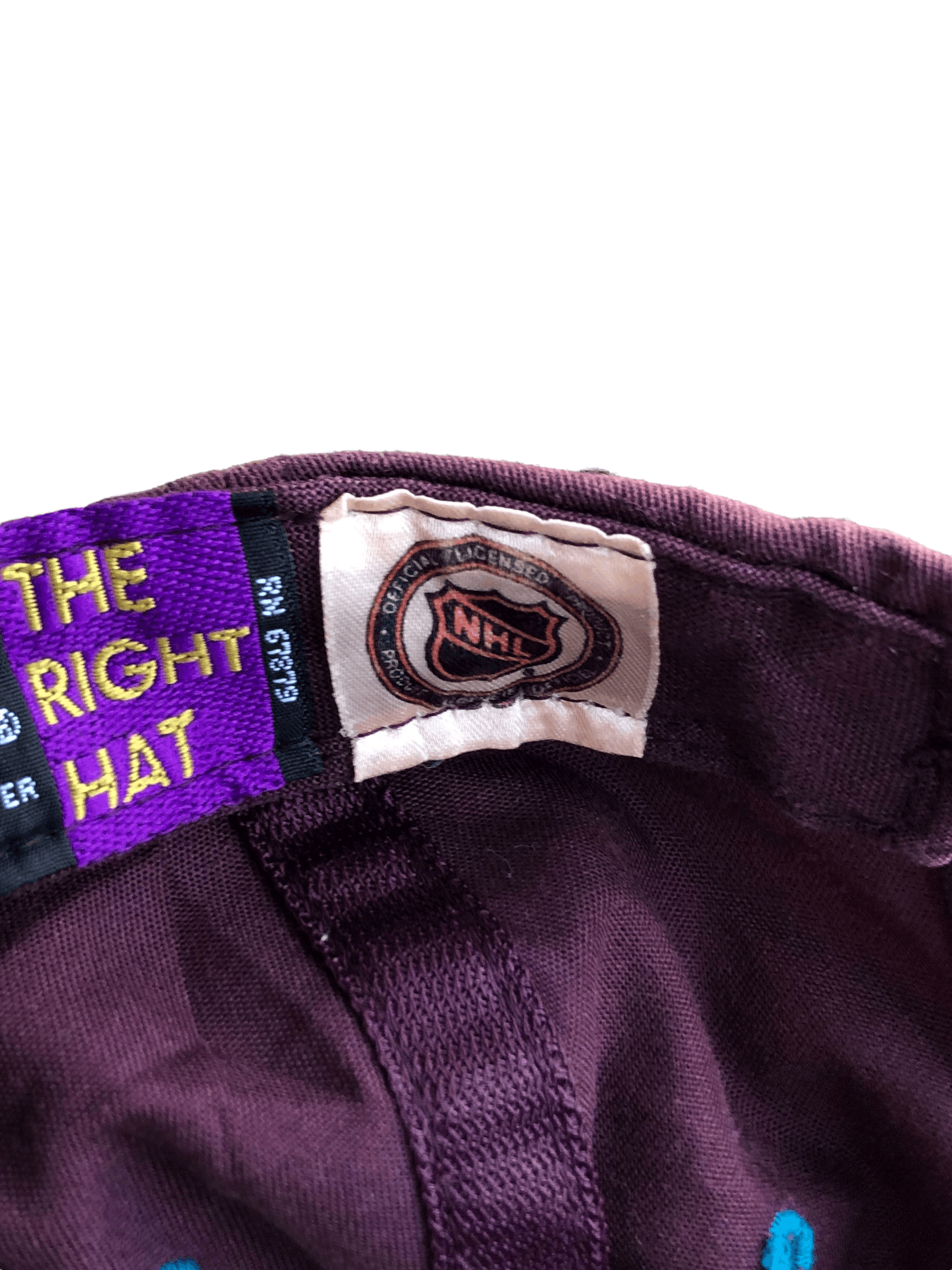 Starter Vintage Anaheim Mighty Ducks Snapback Hat Cap Starter Korea Size 30 - 10 Thumbnail