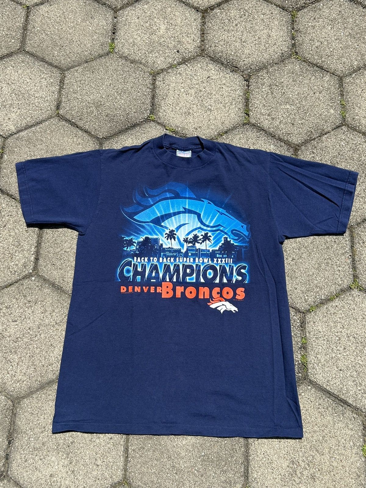 NFL Vintage Denver Broncos Back To Back Shirt 1999 Size US L / EU 52-54 / 3 - 1 Thumbnail