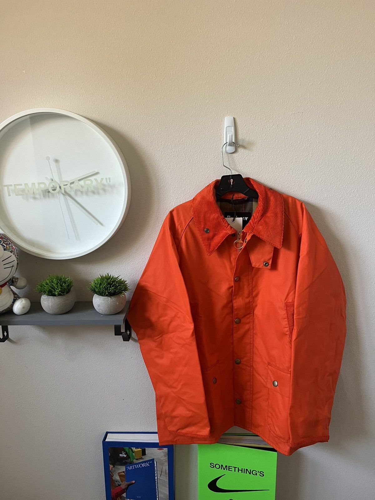Palm Angels Palm Angels Barbour Waxed Spray Logo Jacket Size US L / EU 52-54 / 3 - 1 Thumbnail