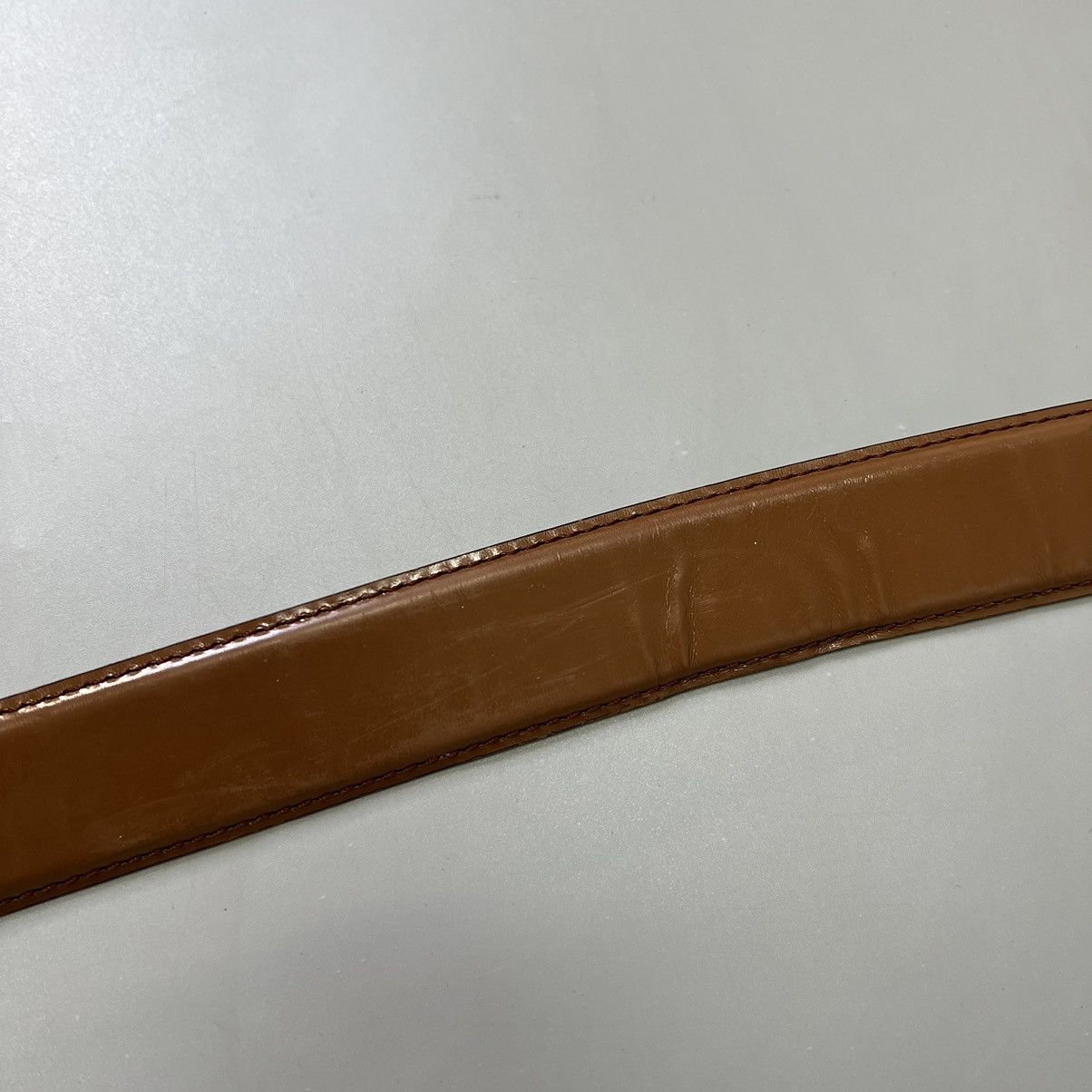Moschino Vintage MOSCHINO Leather RedWall Belt Rare Size ONE SIZE - 18 Thumbnail