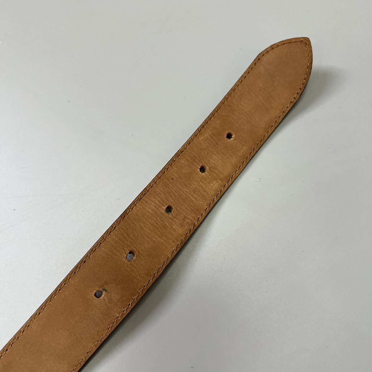 Moschino Vintage MOSCHINO Leather RedWall Belt Rare Size ONE SIZE - 19 Thumbnail
